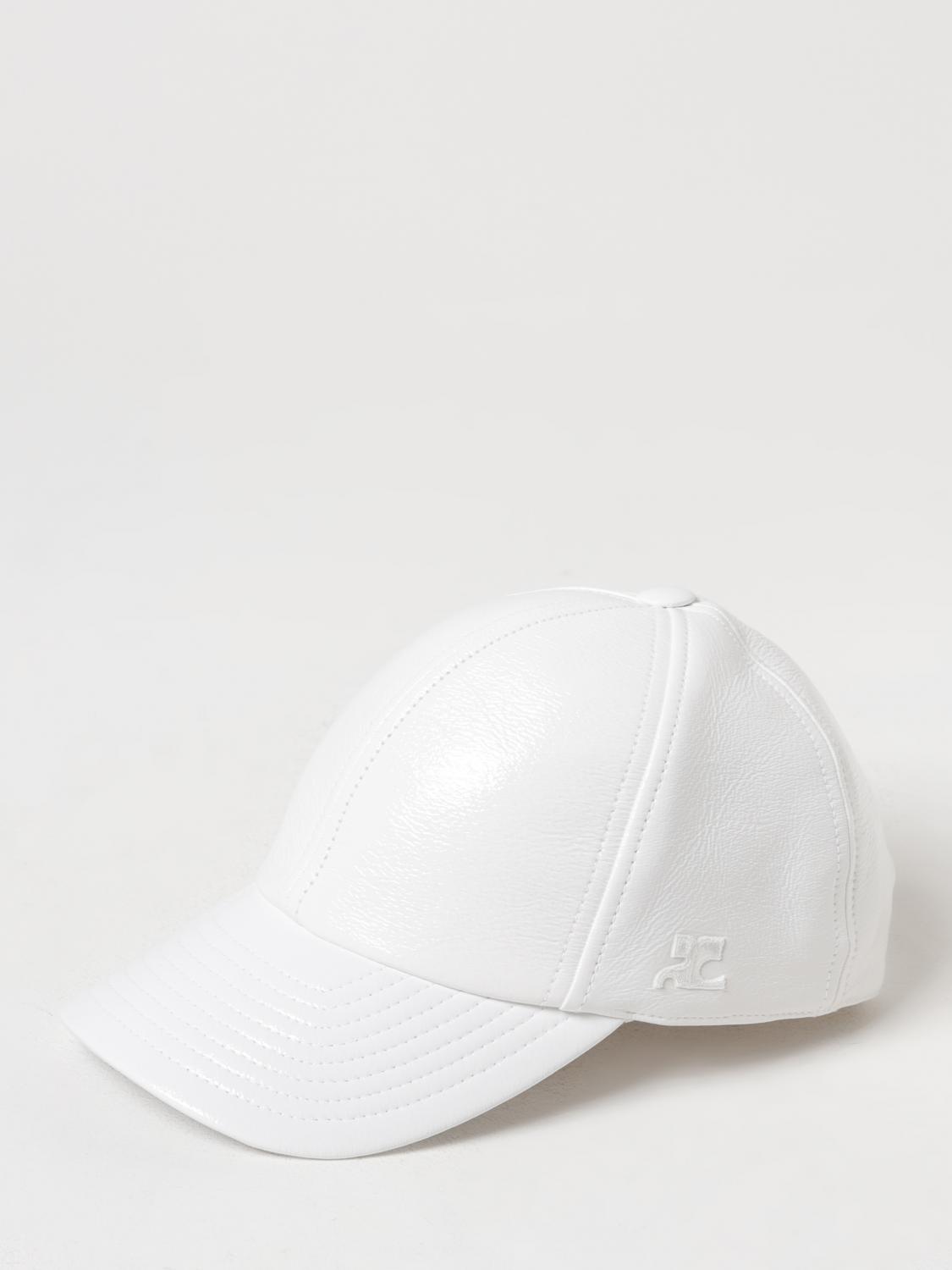 COURRÈGES HAT: Hat men CourrÈges, White - Img 1