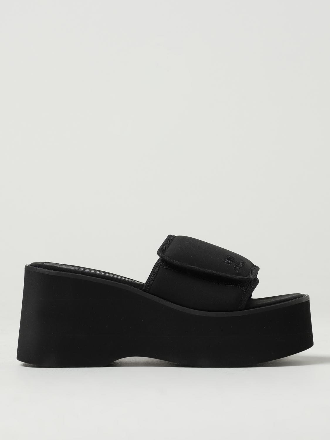 COURRÈGES WEDGE SHOES: Shoes woman CourrÈges, Black - Img 1