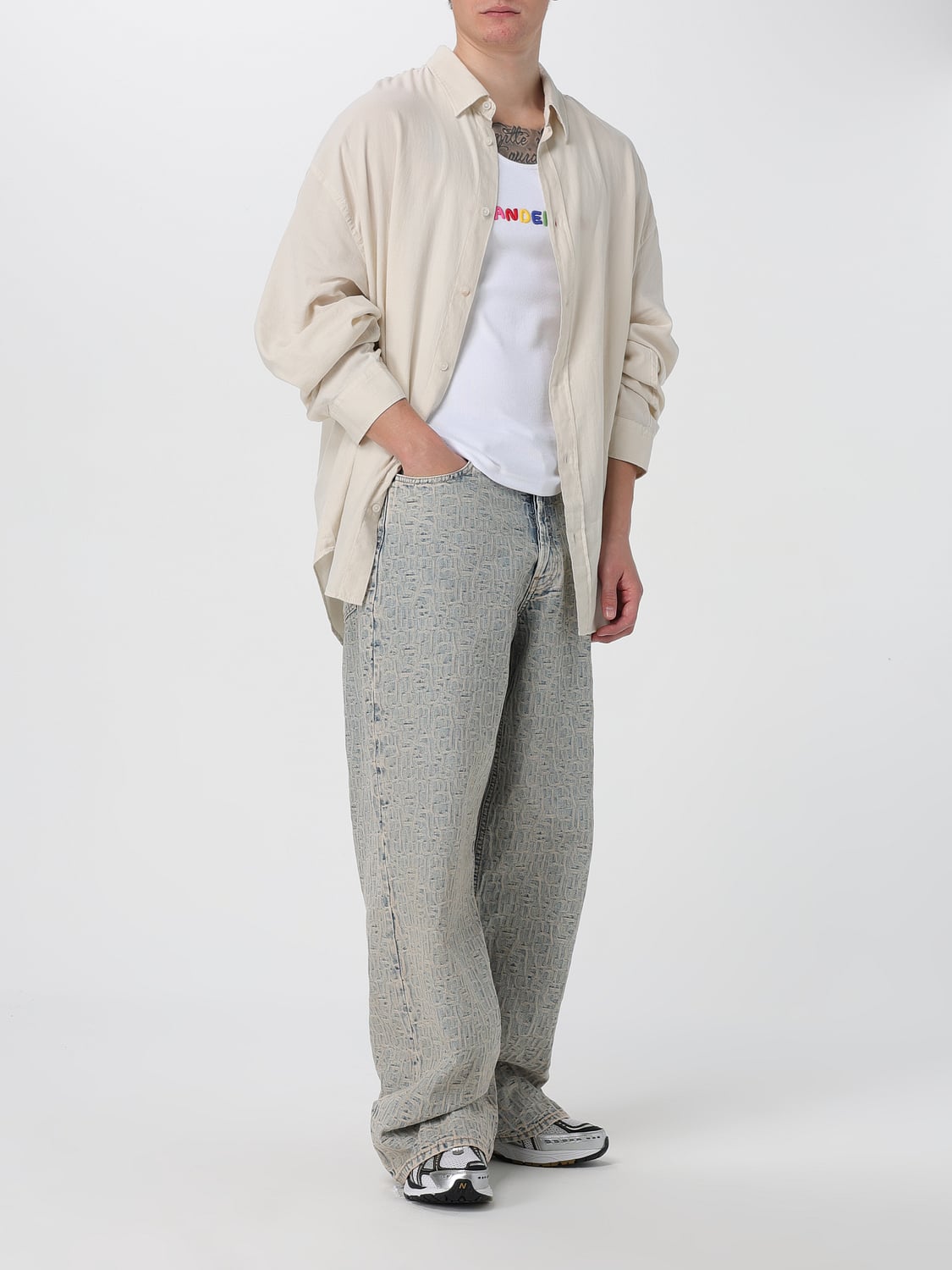ACNE STUDIOS HEMD: Hemd herren Acne Studios, Weiß - Img 2