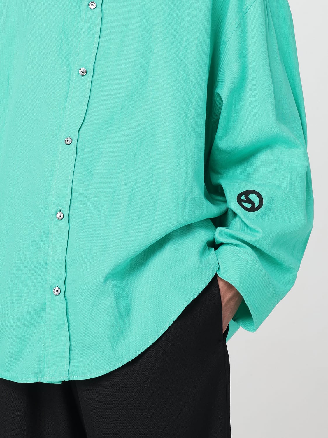 ACNE STUDIOS SHIRT: Shirt men Acne Studios, Green - Img 5