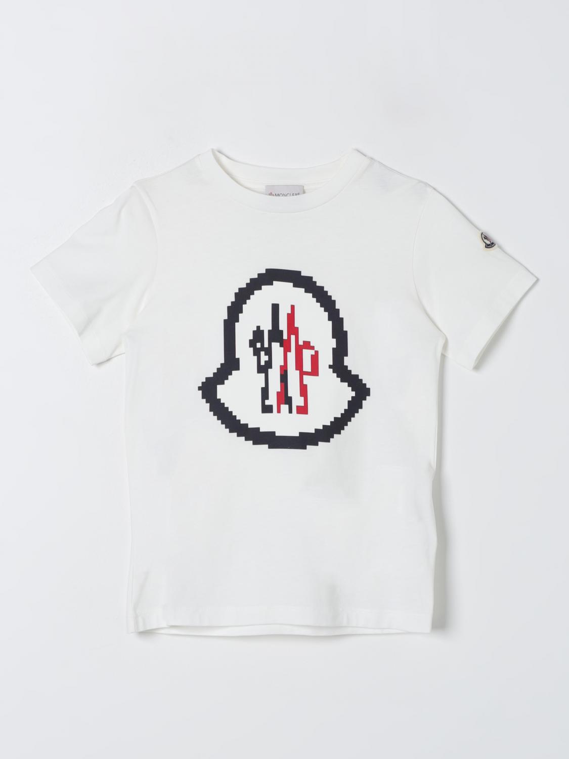MONCLER♡MONCLER Tシャツ♡ホワイト♡12Y Moncler T-shirt kids - White | 8C0000189AFV | GIGLIO.COM