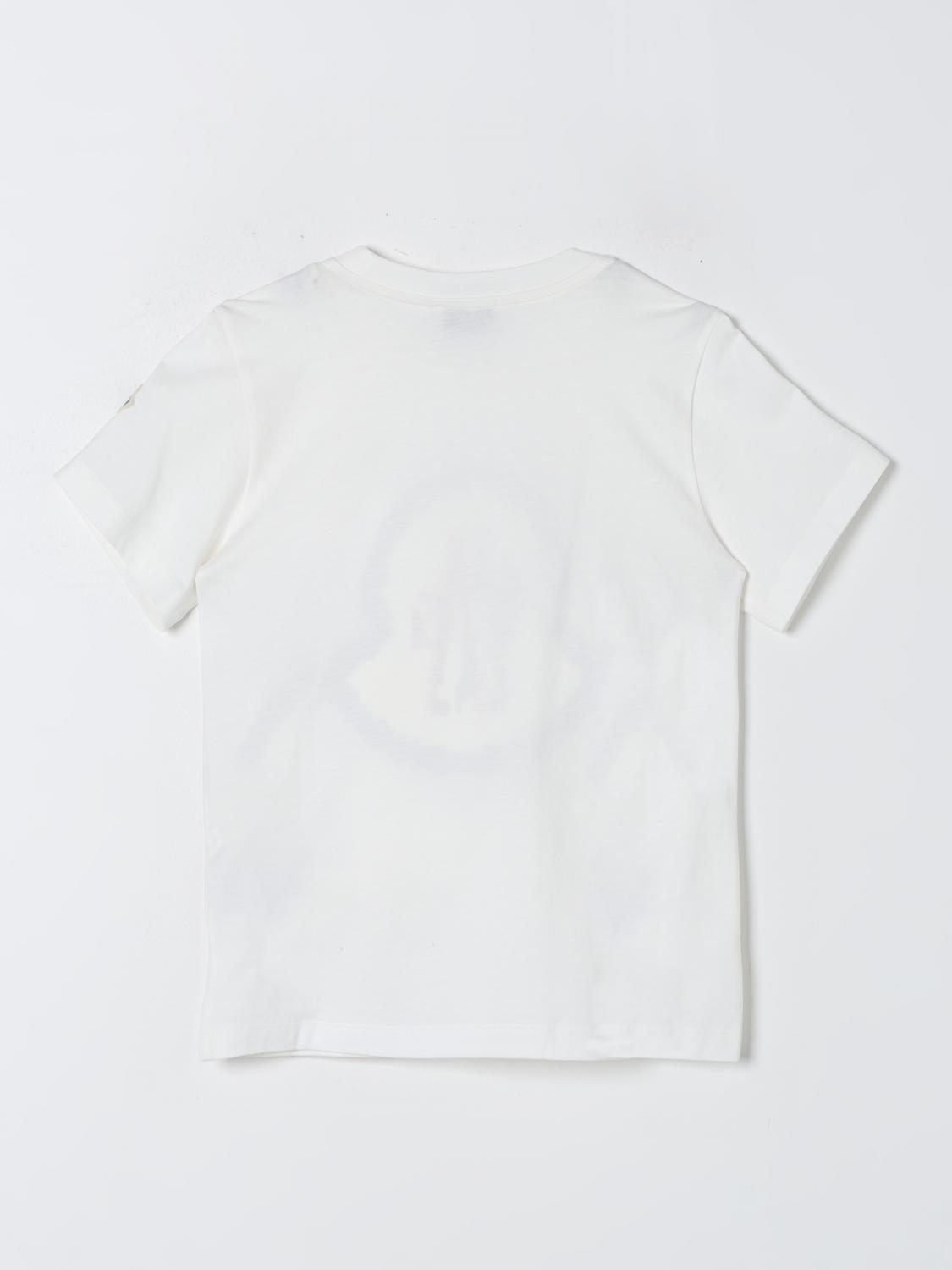 Moncler T-shirt kids - White | 8C0000189AFV | GIGLIO.COM