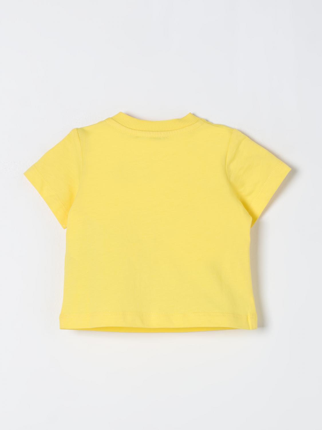 MOSCHINO T-SHIRT: T-shirt kids Moschino Baby, Yellow - Img 2