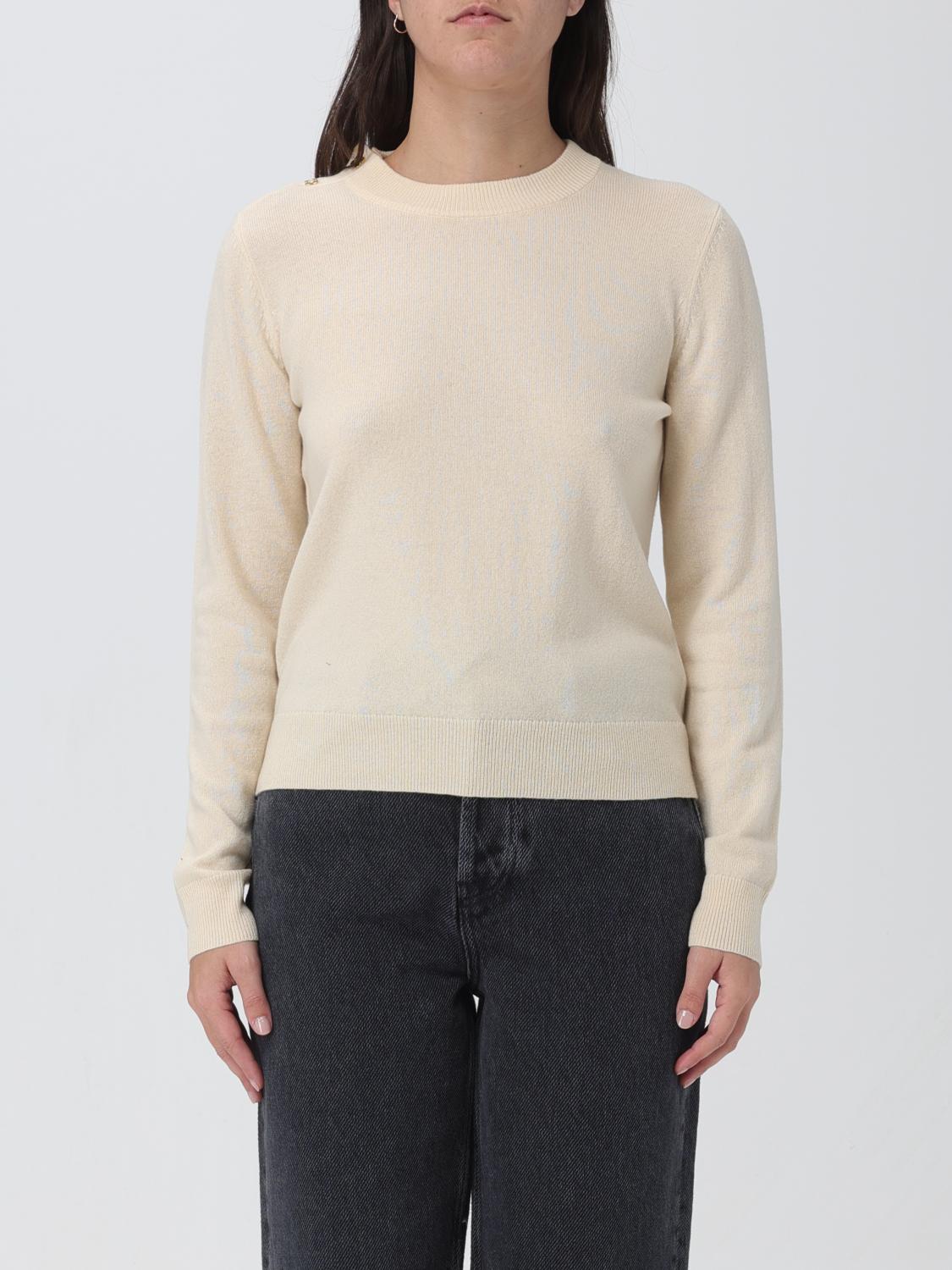 GANNI PULLOVER: Pullover damen Ganni, Ivory - Img 1