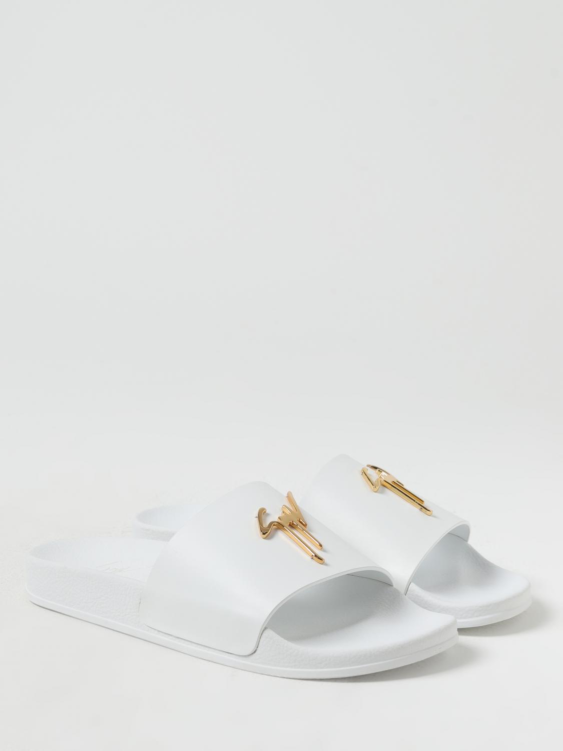 GIUSEPPE ZANOTTI SANDALES: Sandales homme Giuseppe Zanotti, Blanc - Img 2