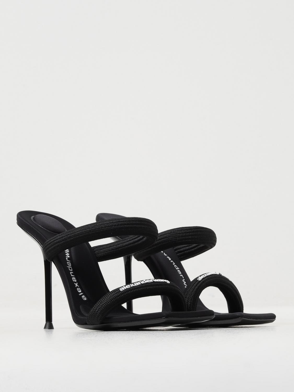 シューズ・サンダルその他 ALEXANDER WANG Woman Heeled sandals Black 30321S033 001 Alexander Wang Outlet: Heeled sandals woman - Black