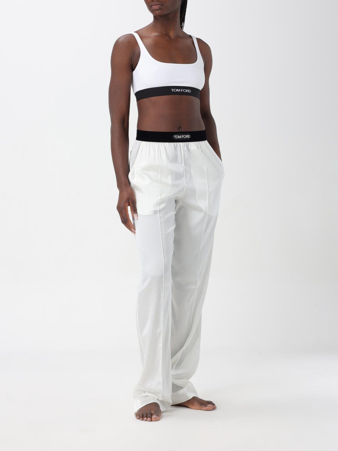 TOM FORD INTIMO: Bralette Tom Ford in modal , Bianco - Img 2