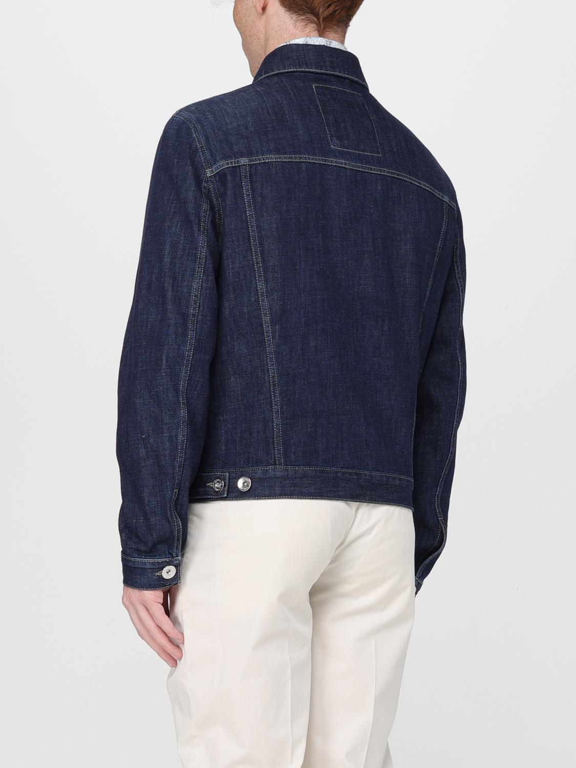 BRUNELLO CUCINELLI：コート メンズ - ブルー | GIGLIO.COMオンライン