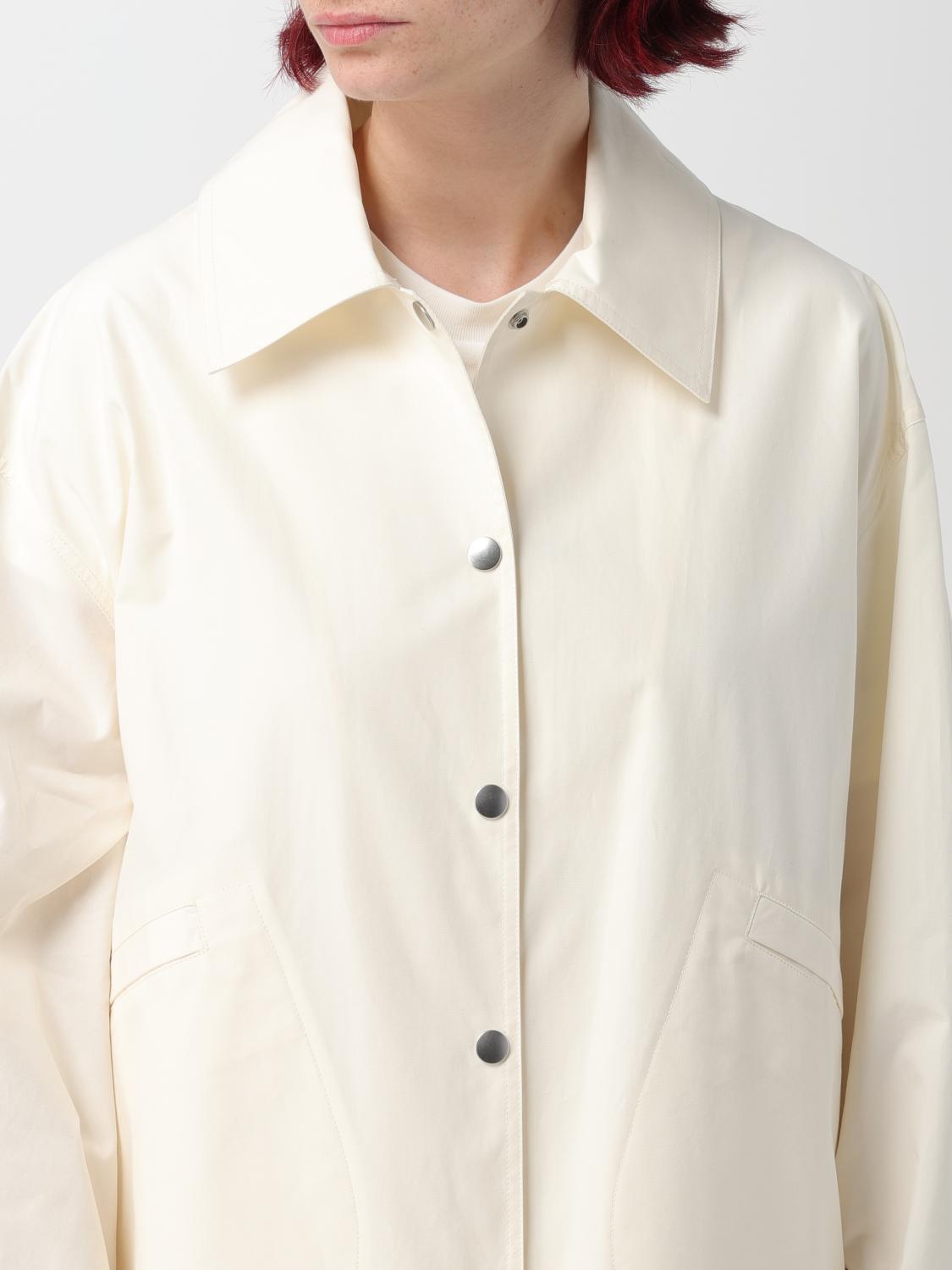 JIL SANDER CHAQUETA: Sobretodo mujer Jil Sander, Blanco - Img 4