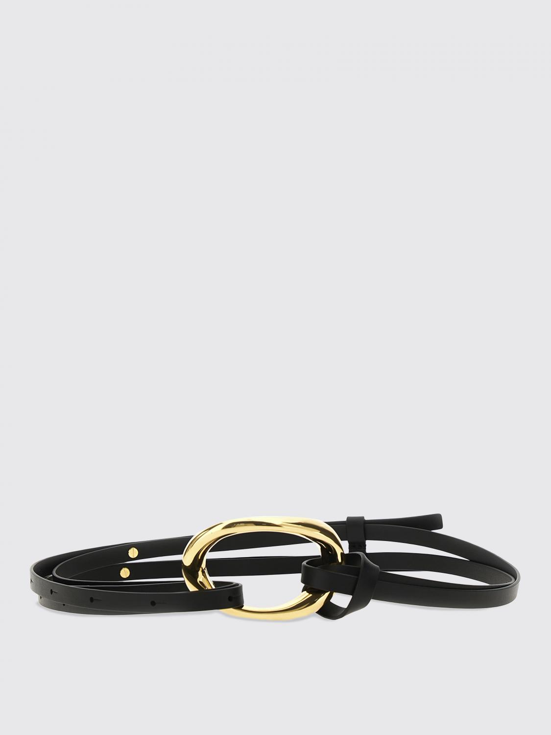 JIL SANDER：ベルト レディース - ブラック | GIGLIO.COMオンラインの 