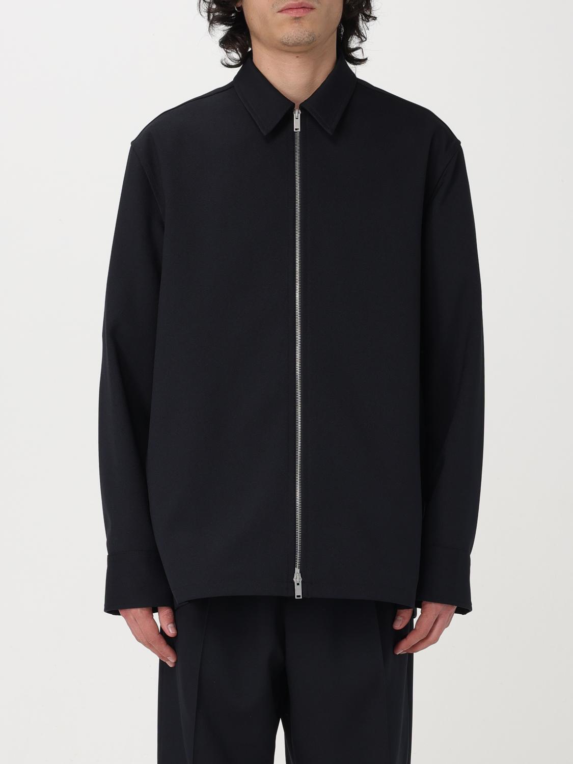 JIL SANDER GIACCA: Camicia con zip Jil Sander, Blue - Img 1