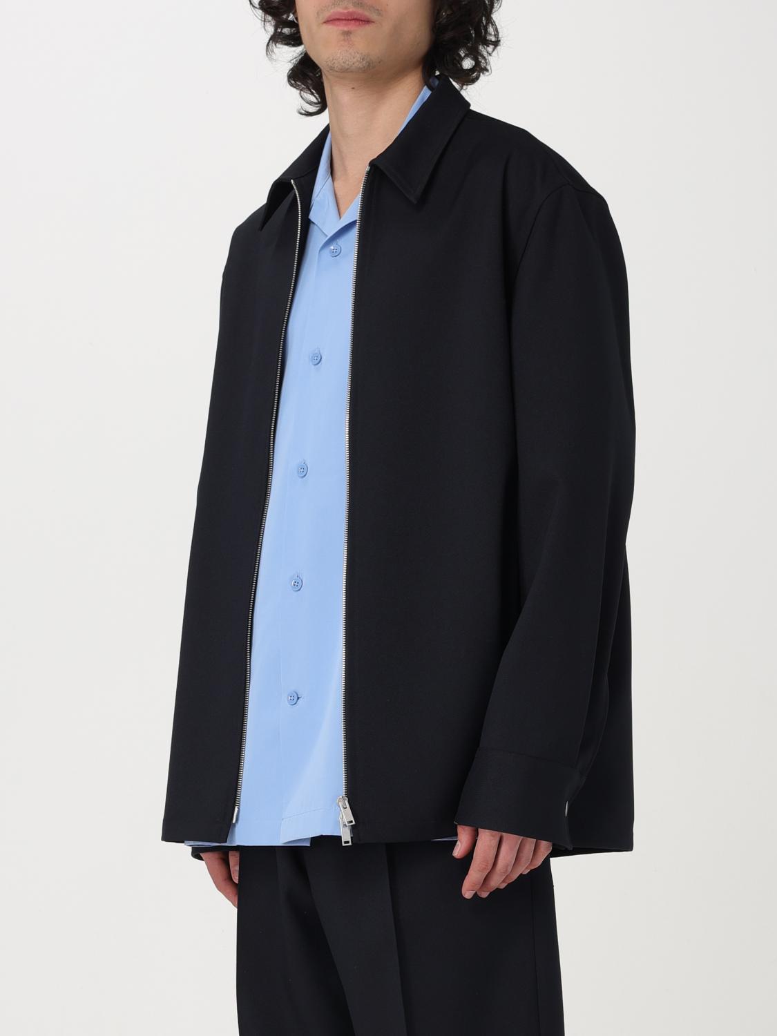 JIL SANDER GIACCA: Camicia con zip Jil Sander, Blue - Img 4