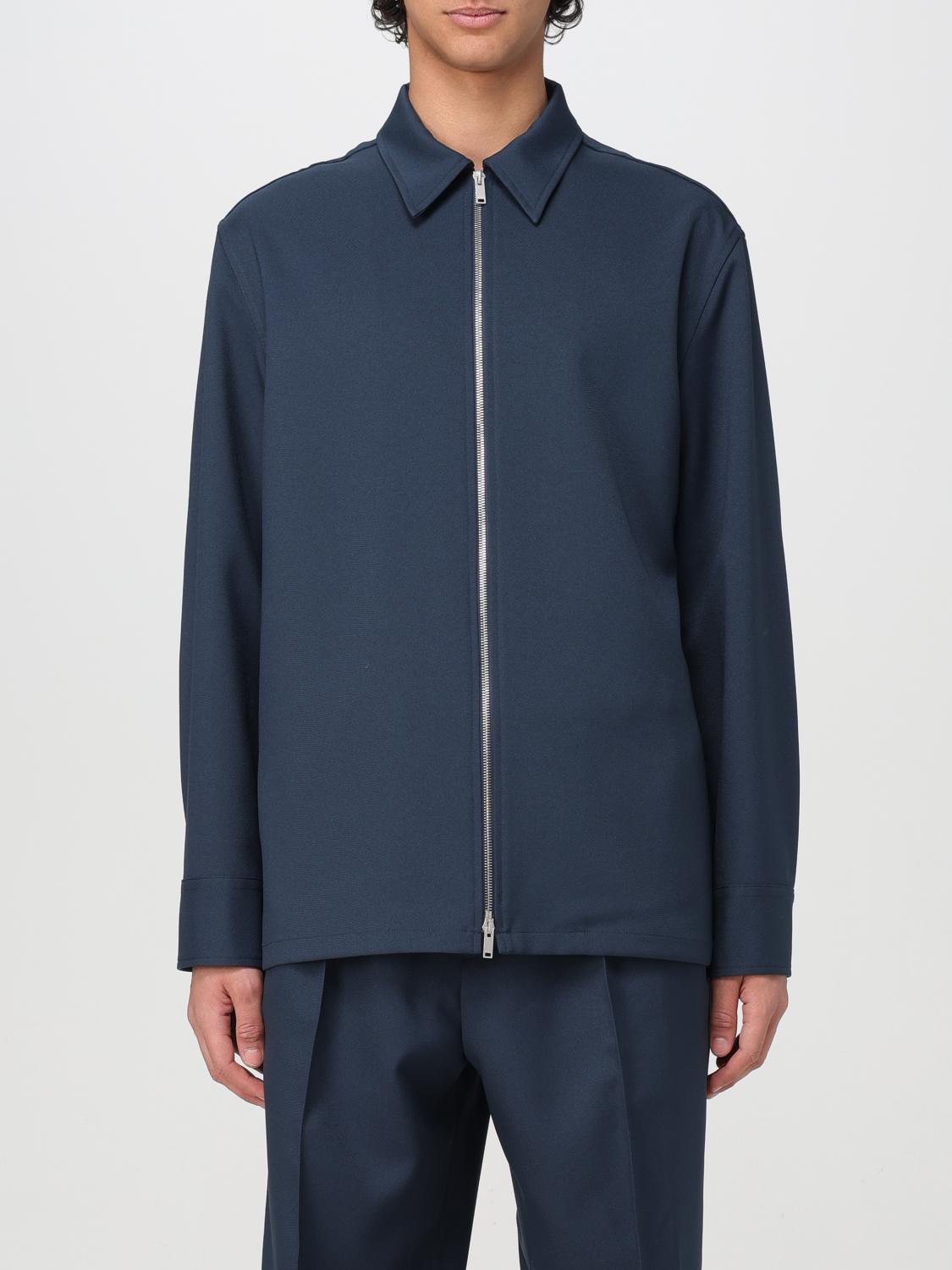 JIL SANDER GIACCA: Camicia con zip Jil Sander, Blue 1 - Img 1