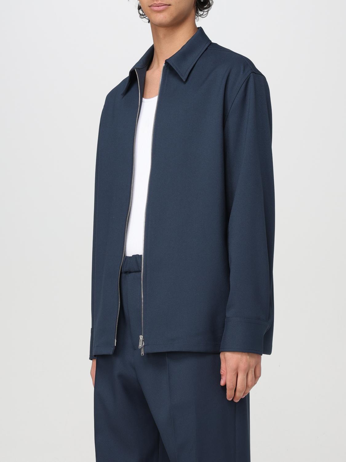JIL SANDER GIACCA: Camicia con zip Jil Sander, Blue 1 - Img 4