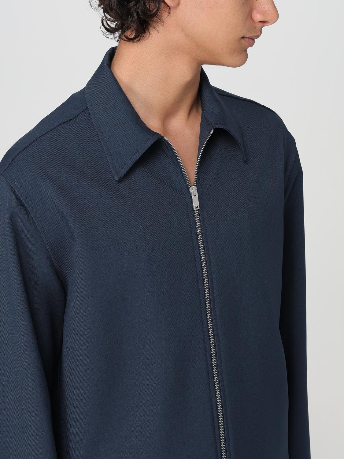 JIL SANDER GIACCA: Camicia con zip Jil Sander, Blue 1 - Img 5