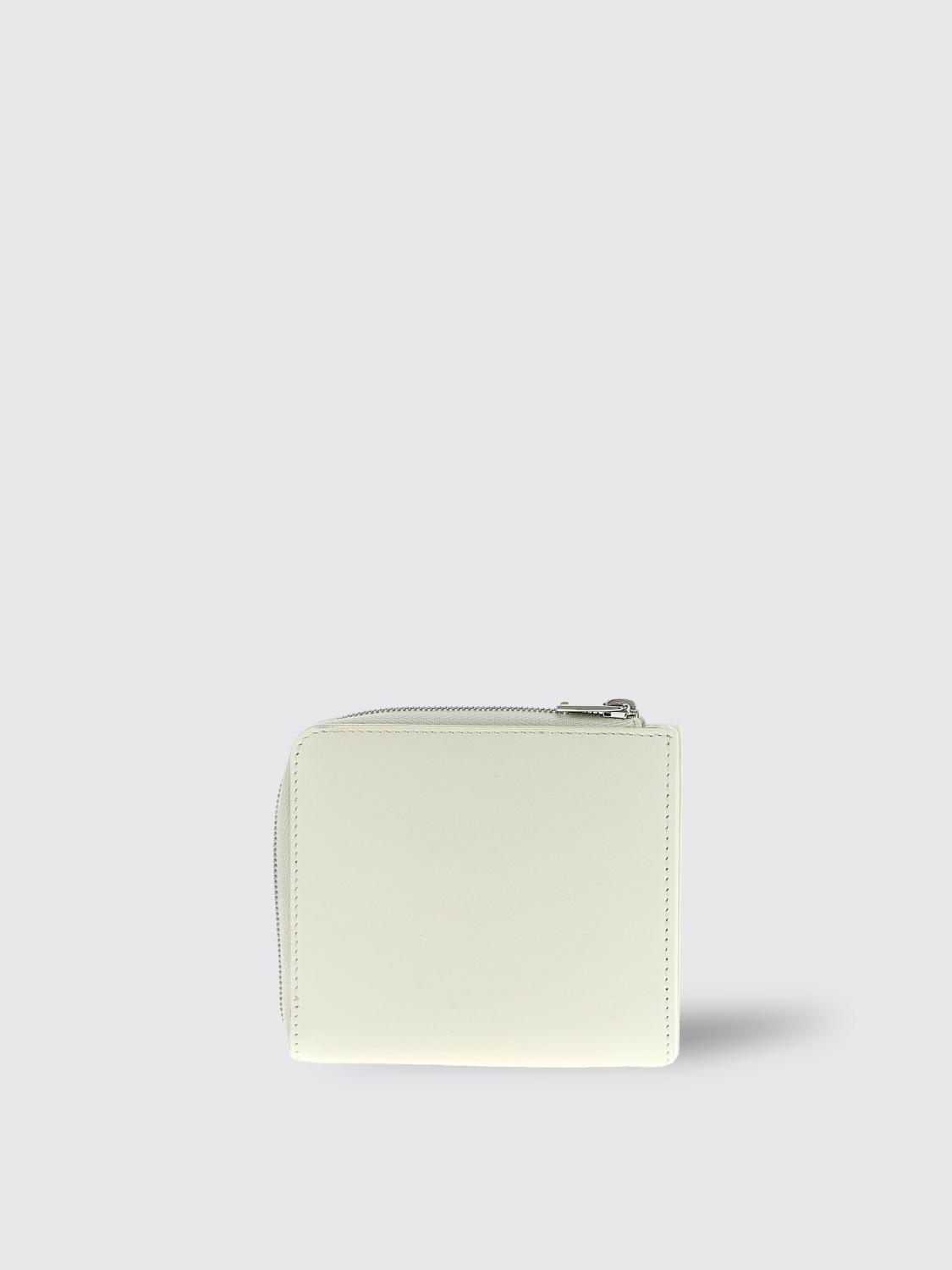 JIL SANDER 財布: Jil Sander レザー クレジットカードホルダー, ホワイト - Img 2