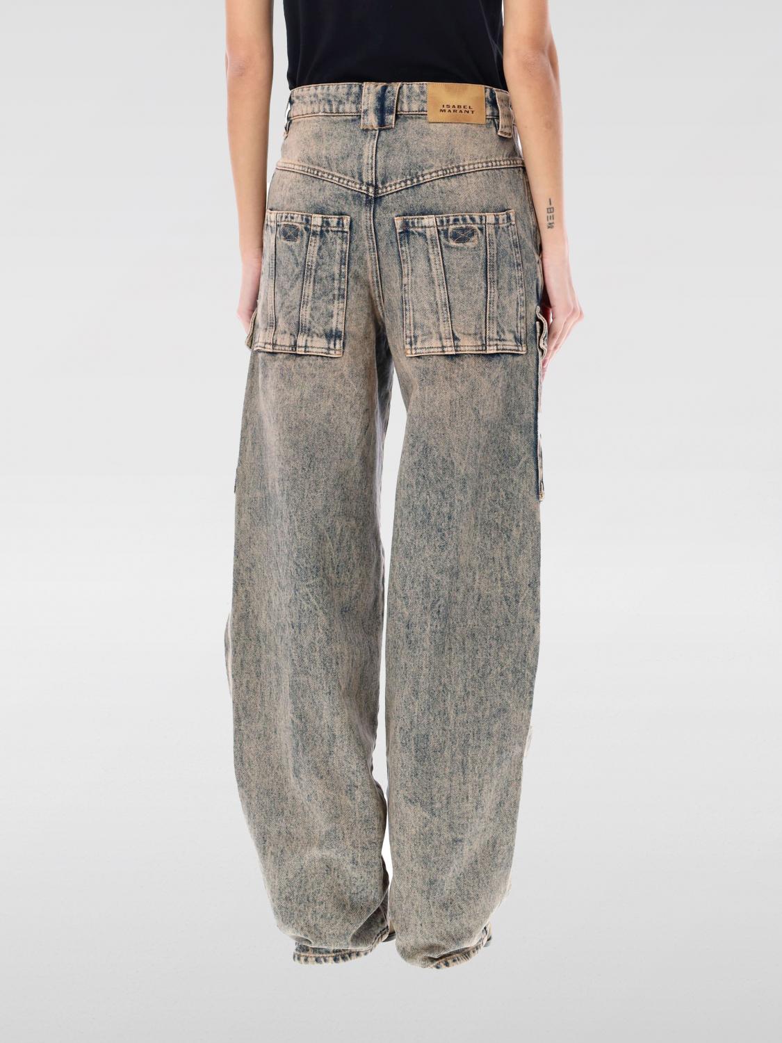 ISABEL MARANT ETOILE VAQUEROS: Vaquero mujer Isabel Marant Etoile, Azul Oscuro 1 - Img 2