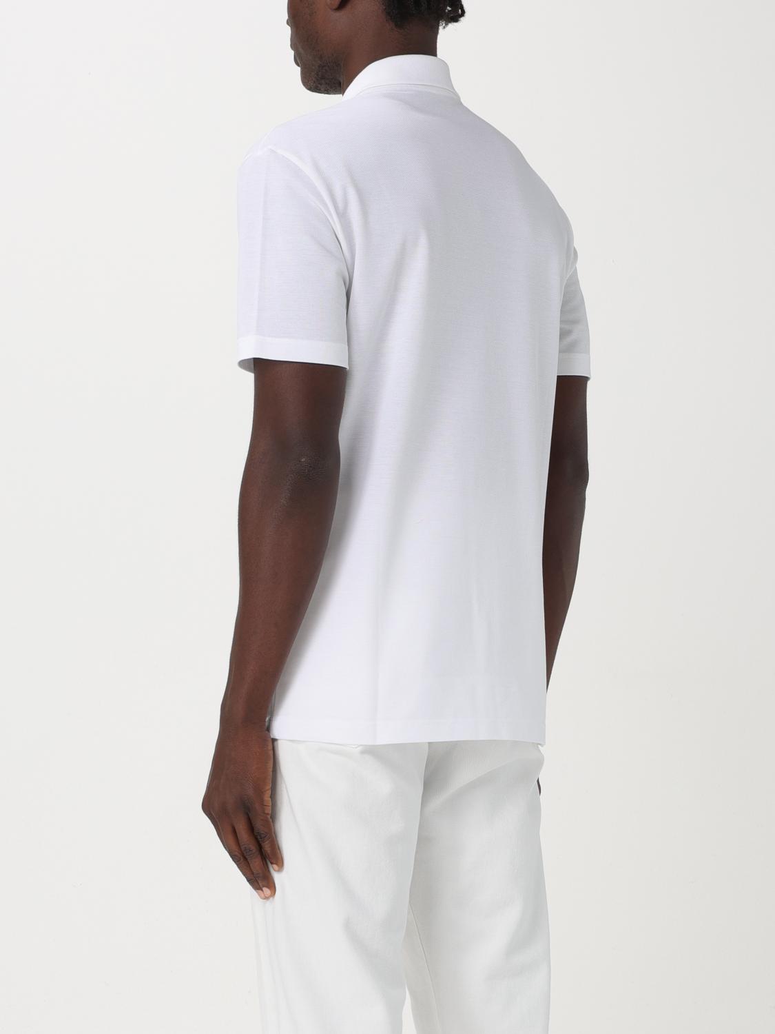 VERSACE ホワイト ポロシャツ L VERSACE：ポロシャツ メンズ - ホワイト | GIGLIO.COMオンライン