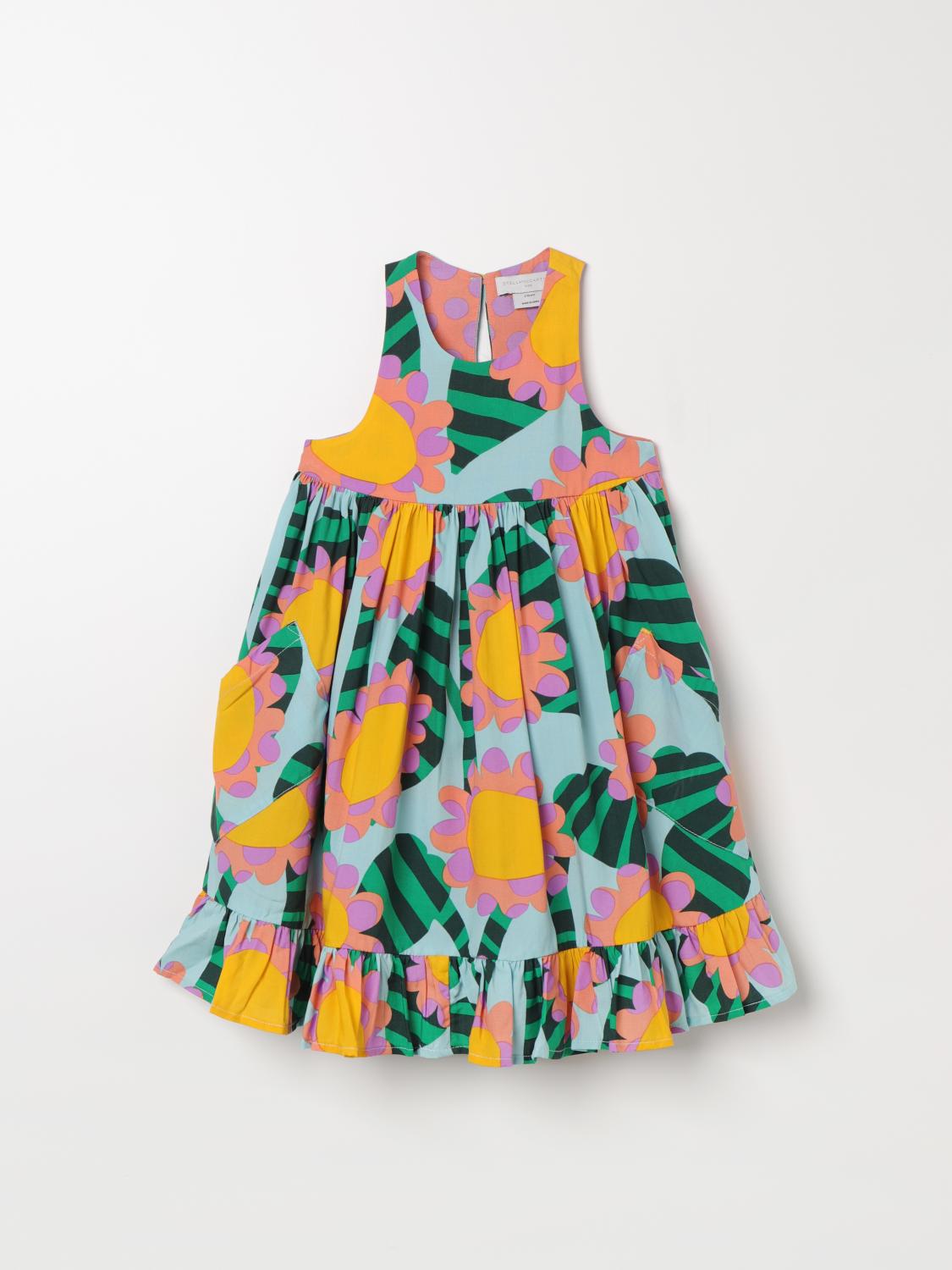Stella McCartney Kids Dress kids - Gnawed Blue | TU1B02Z1603