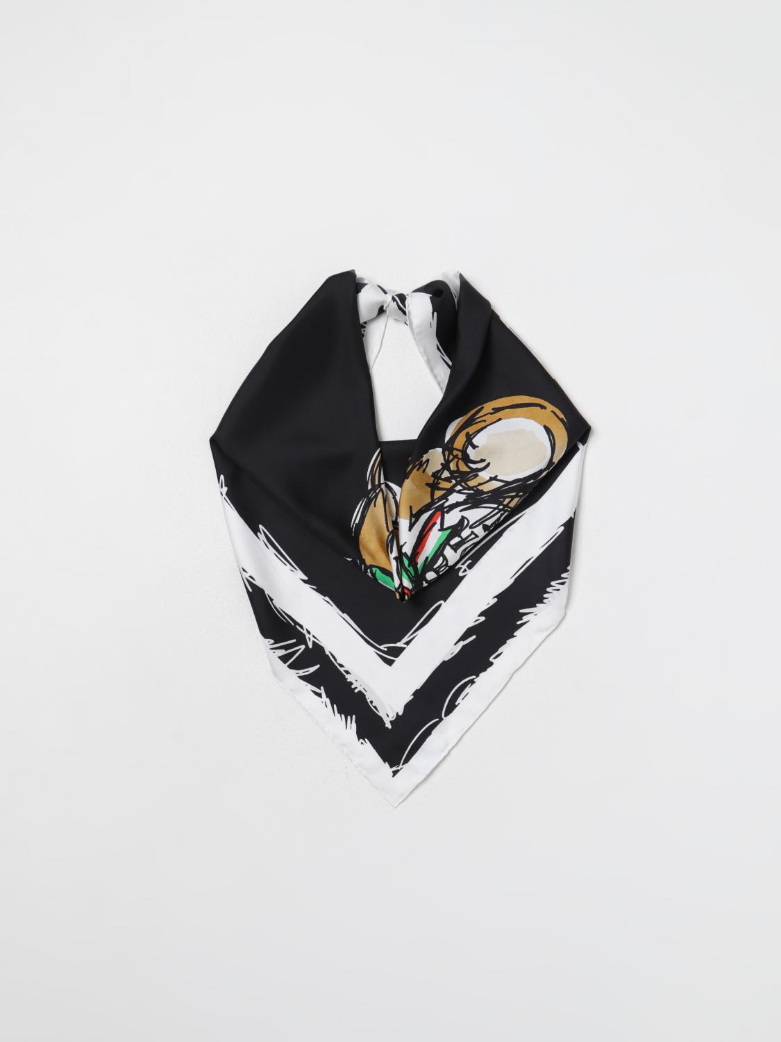 MOSCHINO COUTURE FULAR: Bufanda mujer Moschino Couture, Negro - Img 2