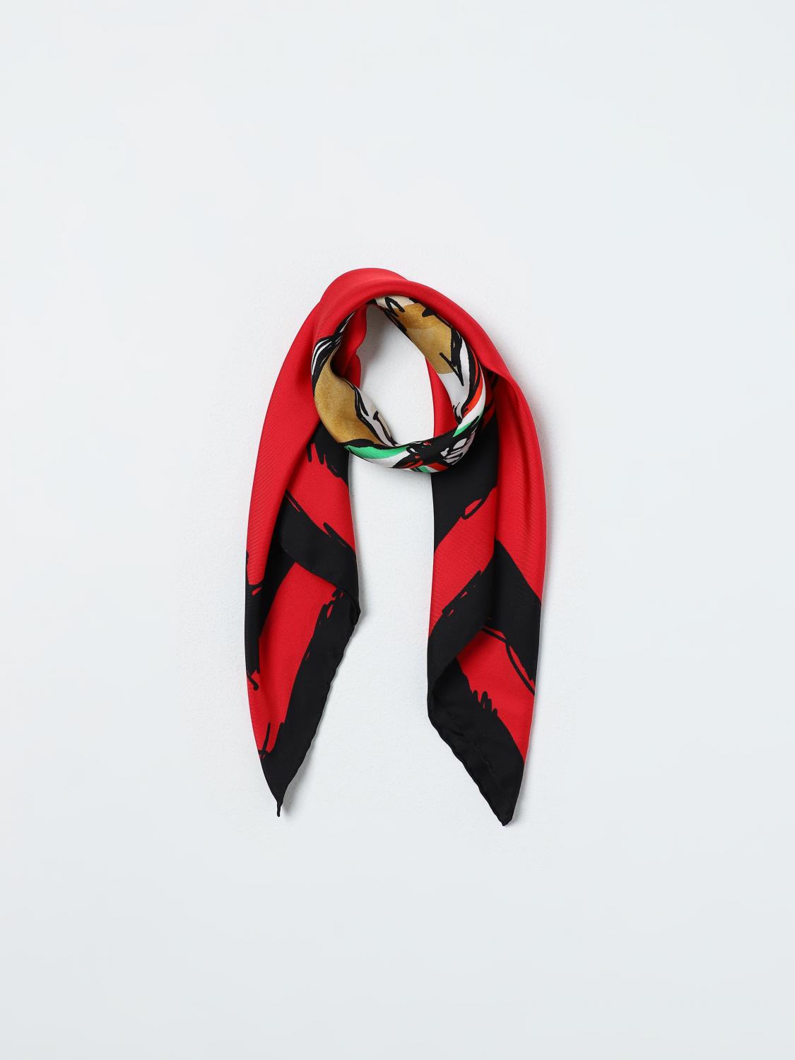 MOSCHINO COUTURE FULAR: Bufanda mujer Moschino Couture, Rojo - Img 2
