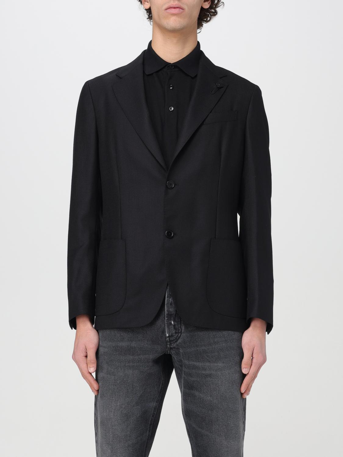 LARDINI JACKET: Jacket men Lardini, Black - Img 1