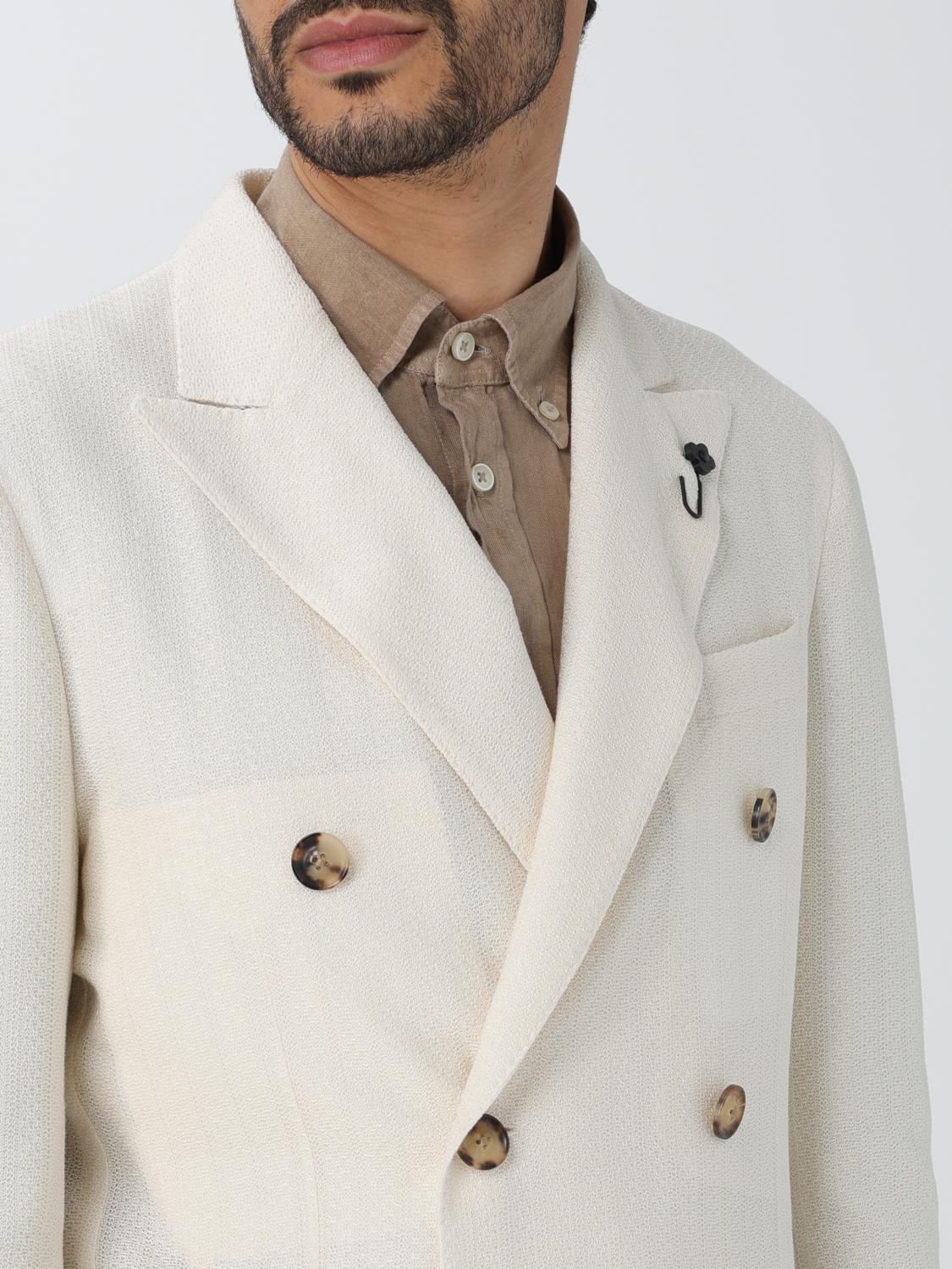 LARDINI JACKET: Jacket men Lardini, White - Img 4