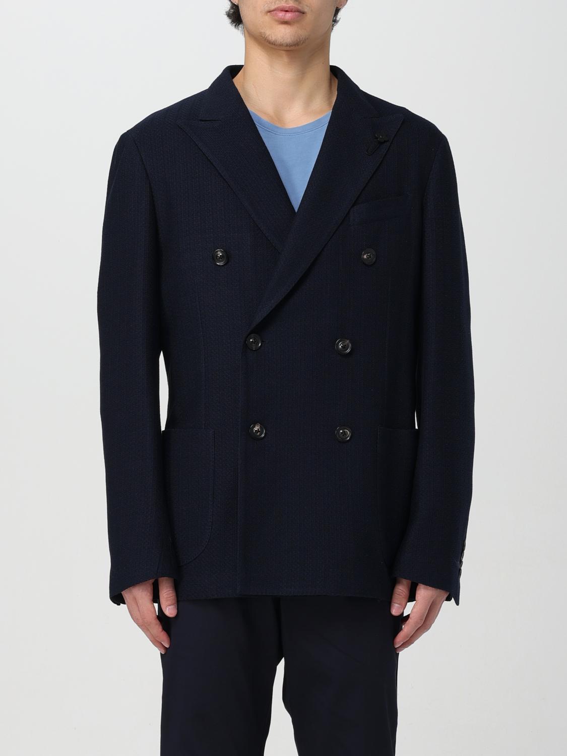 LARDINI JACKE: Jacke herren Lardini, Blau - Img 1