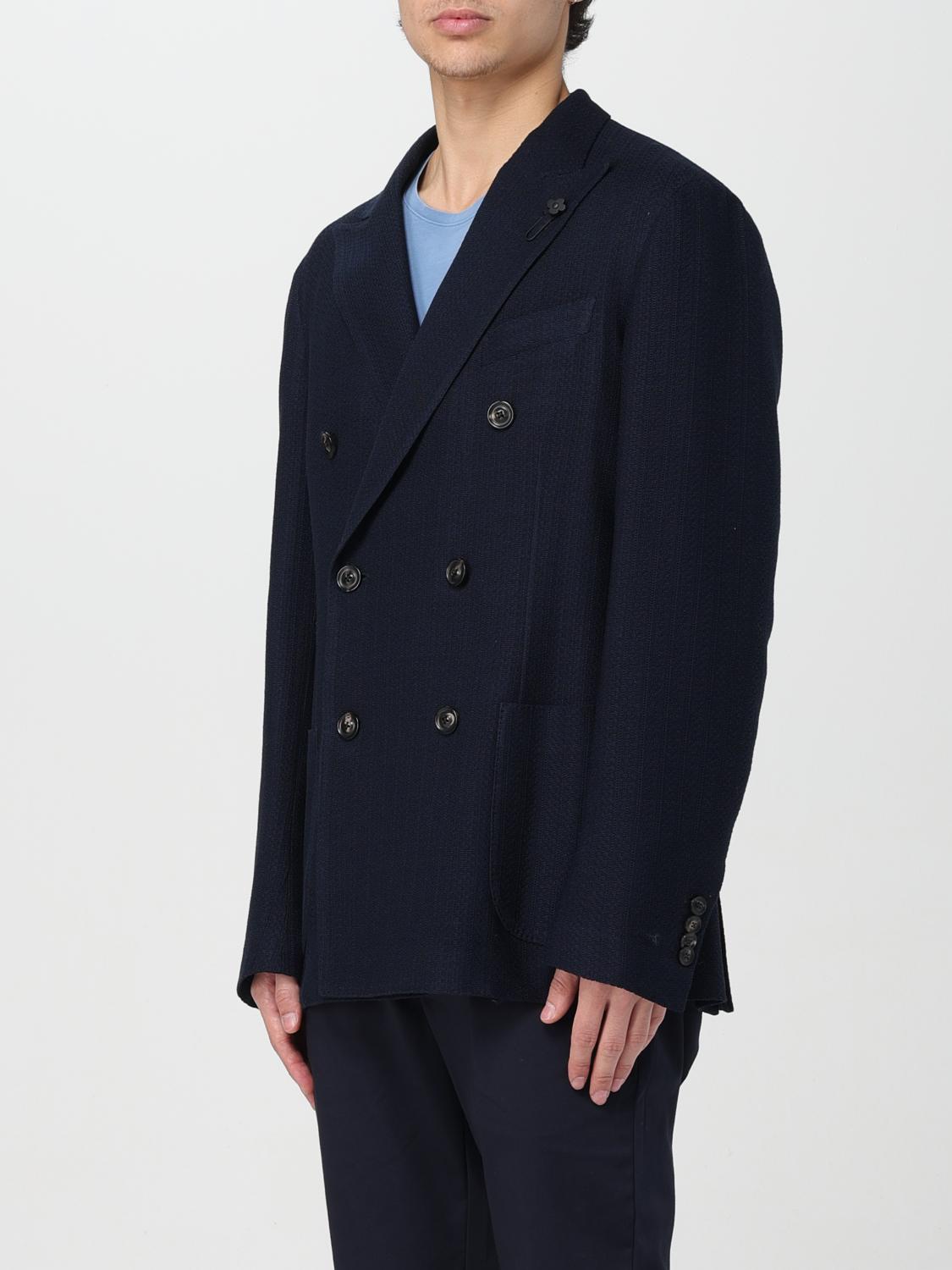 LARDINI JACKE: Jacke herren Lardini, Blau - Img 3