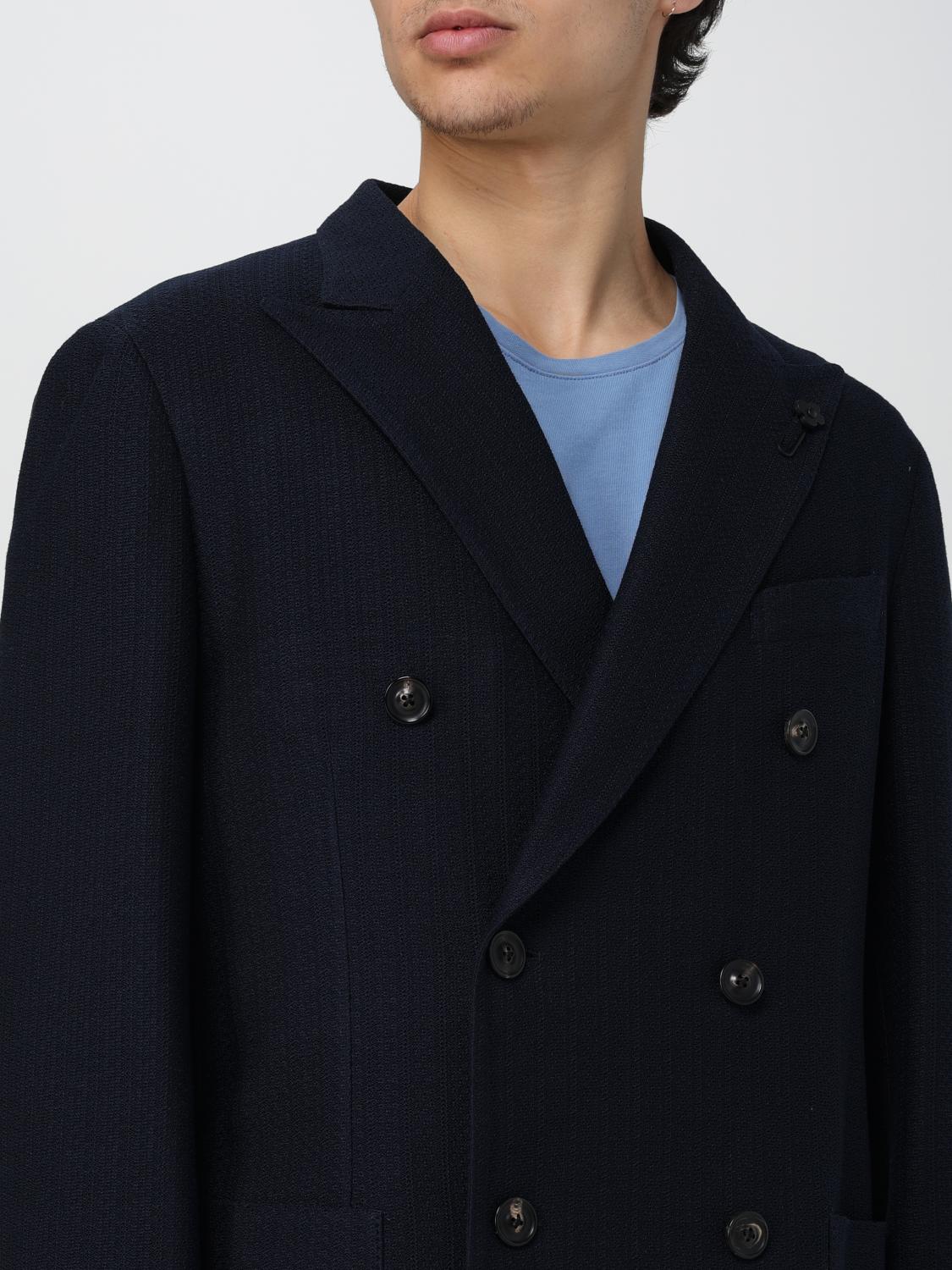 LARDINI JACKE: Jacke herren Lardini, Blau - Img 4