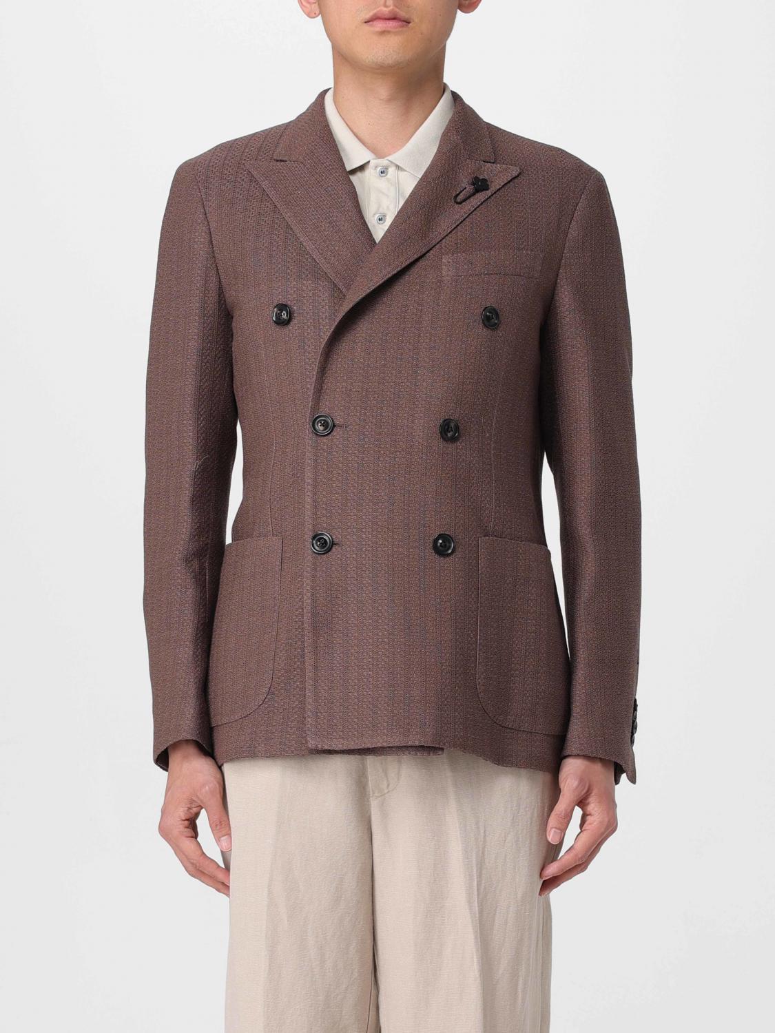LARDINI JACKE: Jacke herren Lardini, Braun - Img 1
