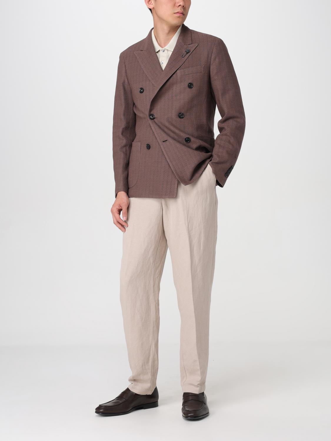 LARDINI JACKE: Jacke herren Lardini, Braun - Img 2