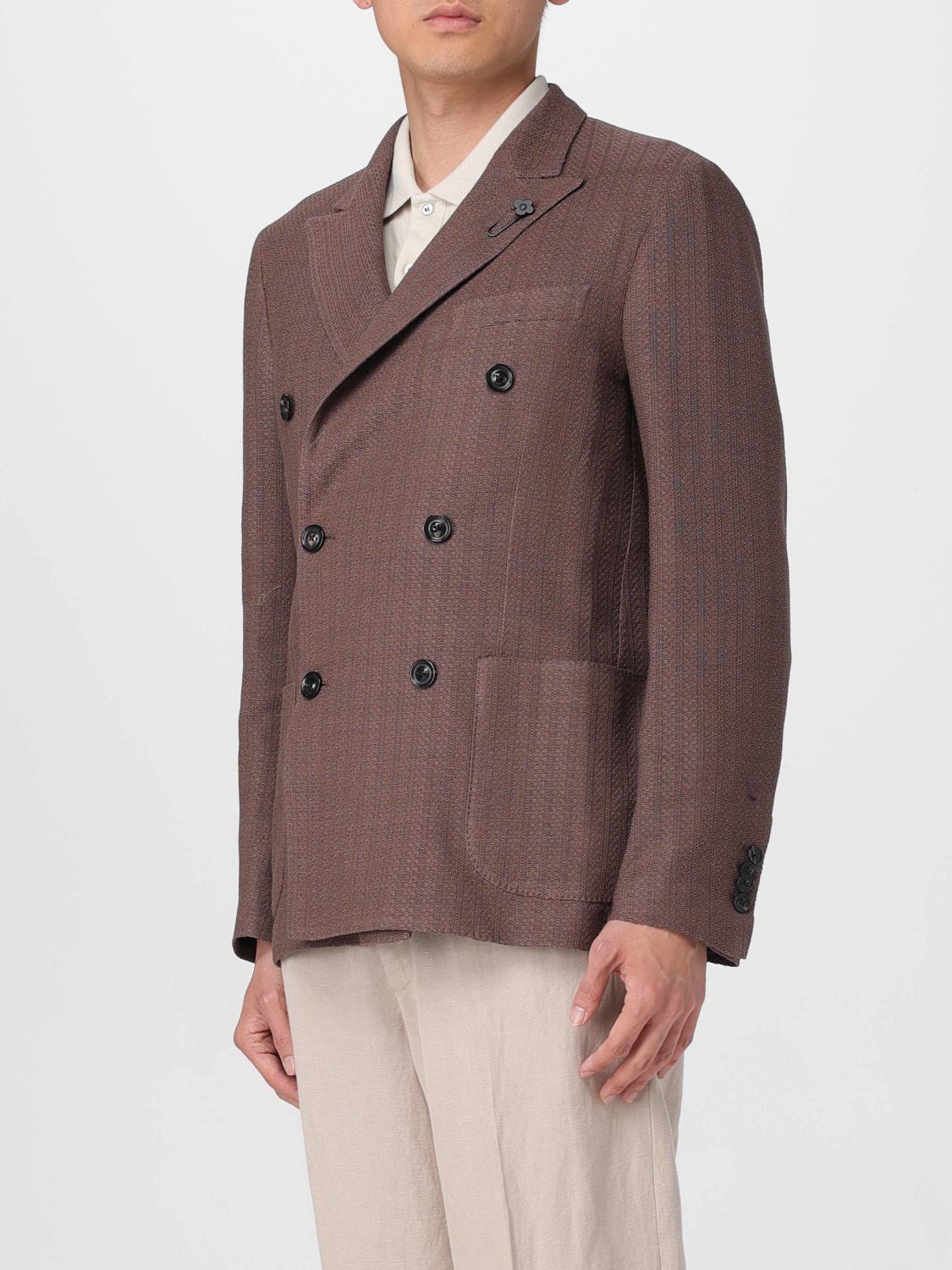 LARDINI JACKE: Jacke herren Lardini, Braun - Img 4
