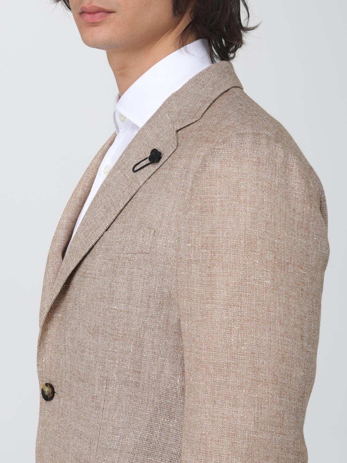 LARDINI JACKE: Jacke herren Lardini, Beige - Img 4