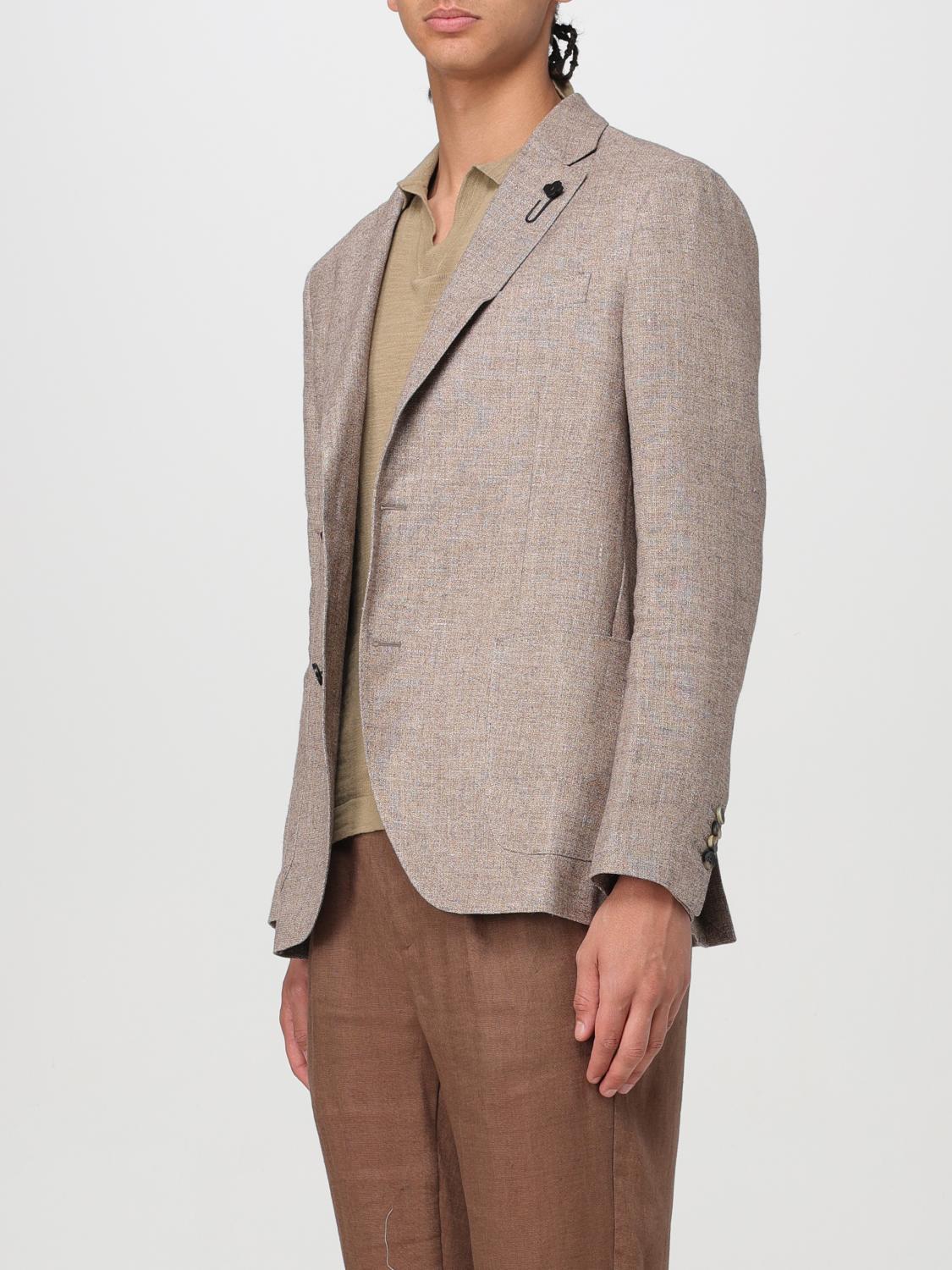 LARDINI JACKE: Jacke herren Lardini, Braun - Img 3