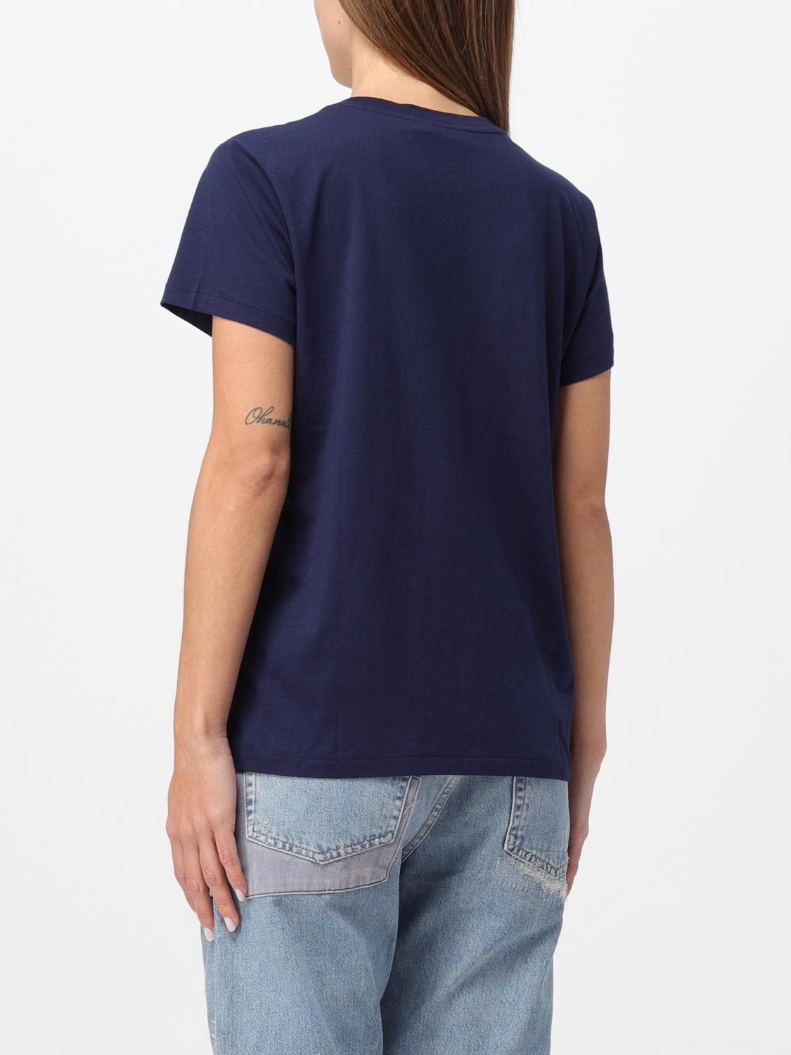 POLO RALPH LAUREN CAMISETA: Camiseta mujer Polo Ralph Lauren, Azul Oscuro - Img 2