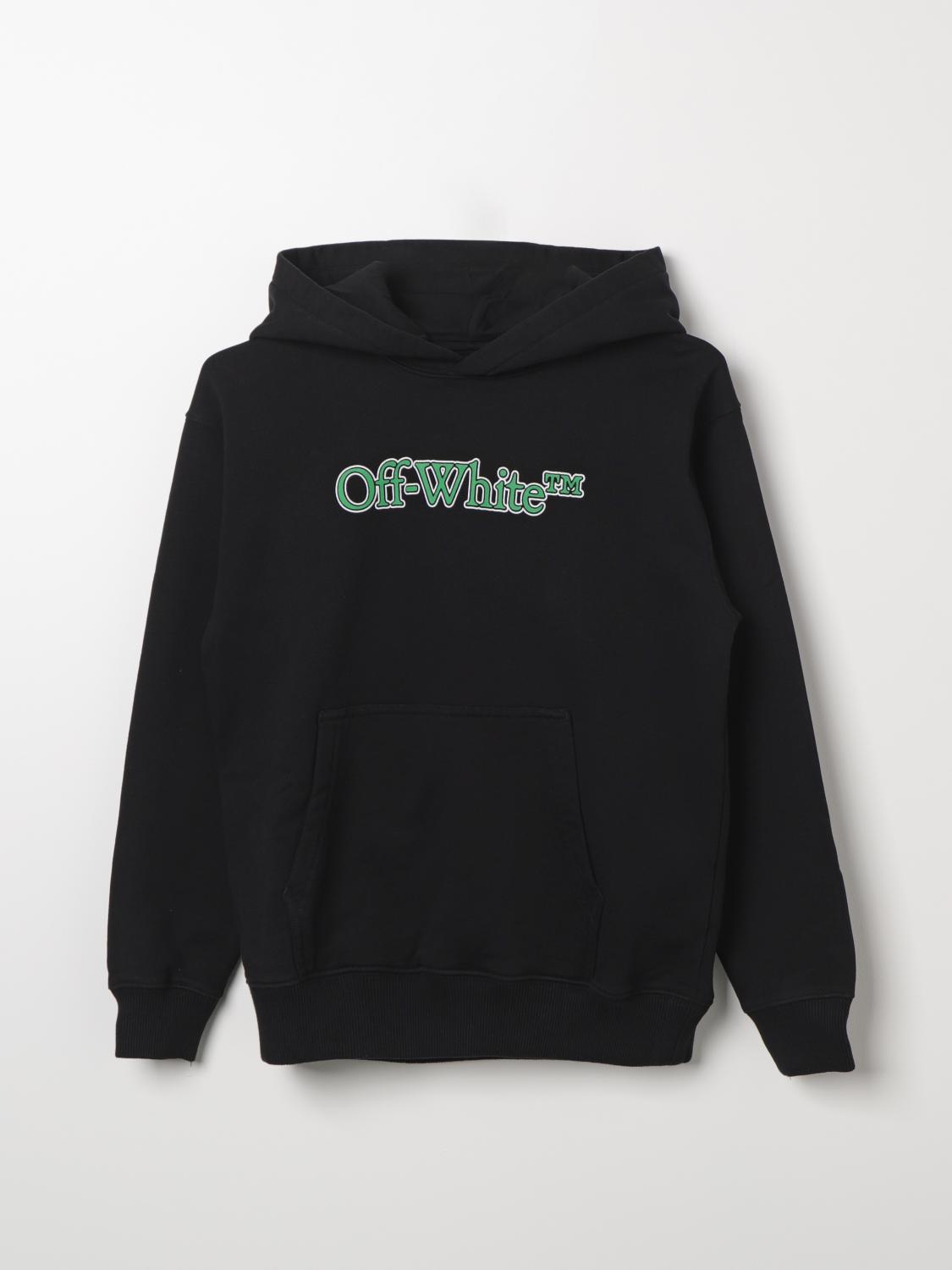 OFF-WHITE KIDS SWEATER: Sweater kids Off-white, Black - Img 1