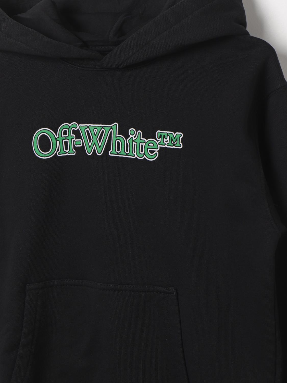 OFF-WHITE KIDS SWEATER: Sweater kids Off-white, Black - Img 3