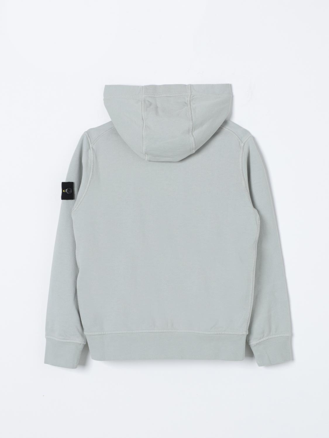 STONE ISLAND JUNIOR JERSEY: Jersey niños Stone Island Junior, Perla - Img 2