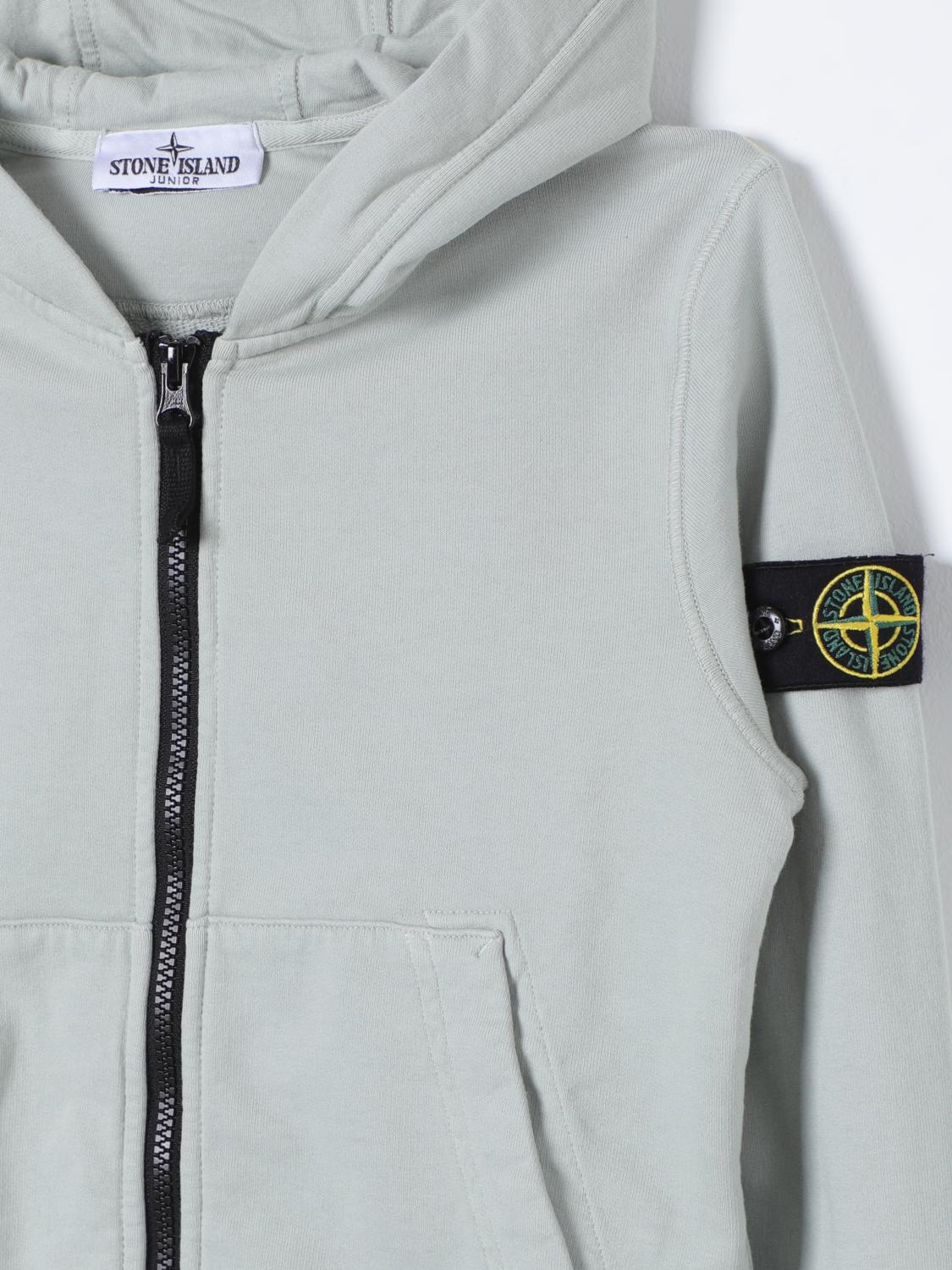 STONE ISLAND JUNIOR JERSEY: Jersey niños Stone Island Junior, Perla - Img 3