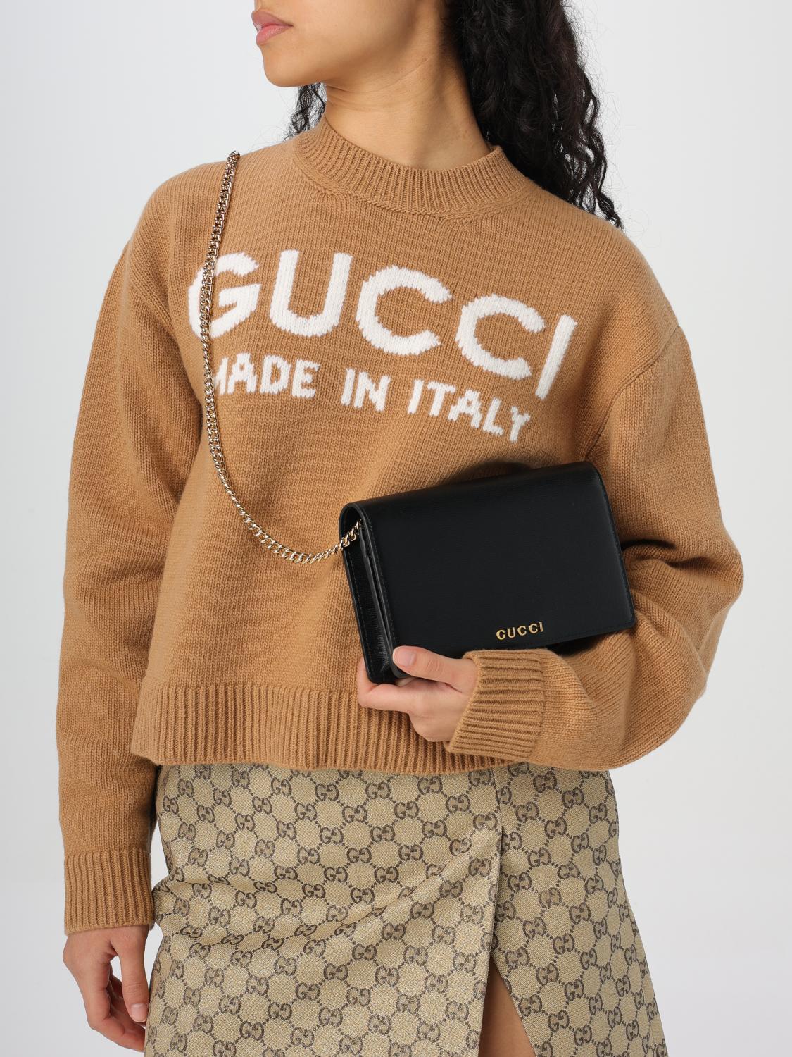 GUCCI MINI BAG: Wallet woman Gucci, Black - Img 2