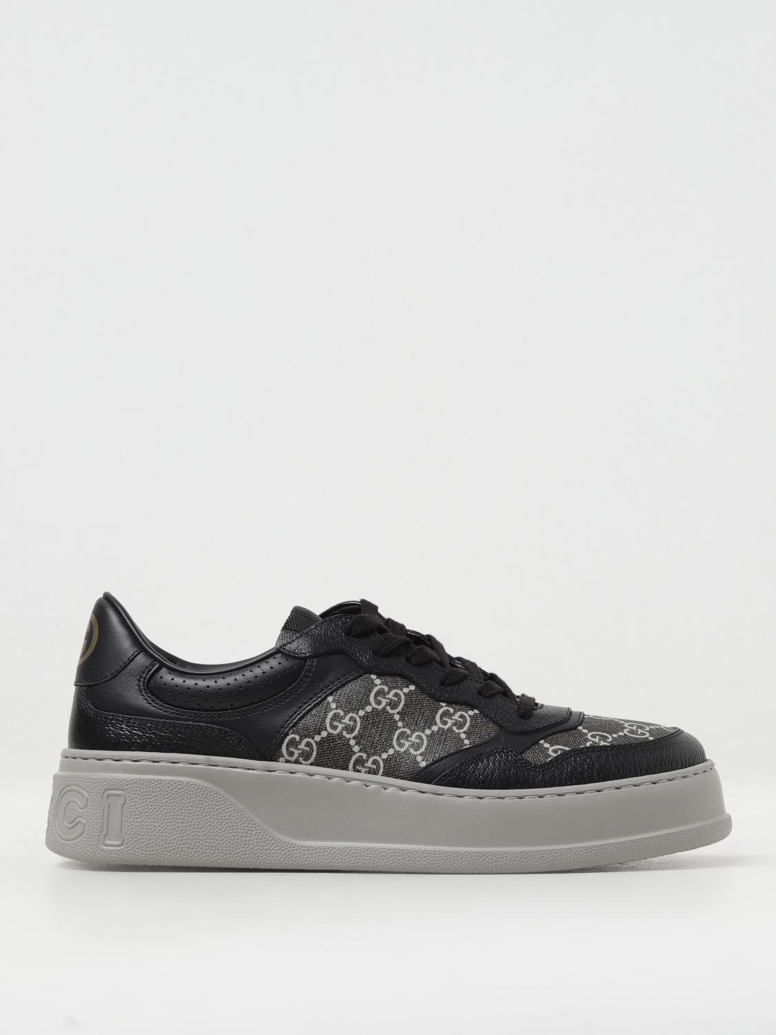 GUCCI: Baskets homme Noir Baskets Gucci 669582AACOD en ligne
