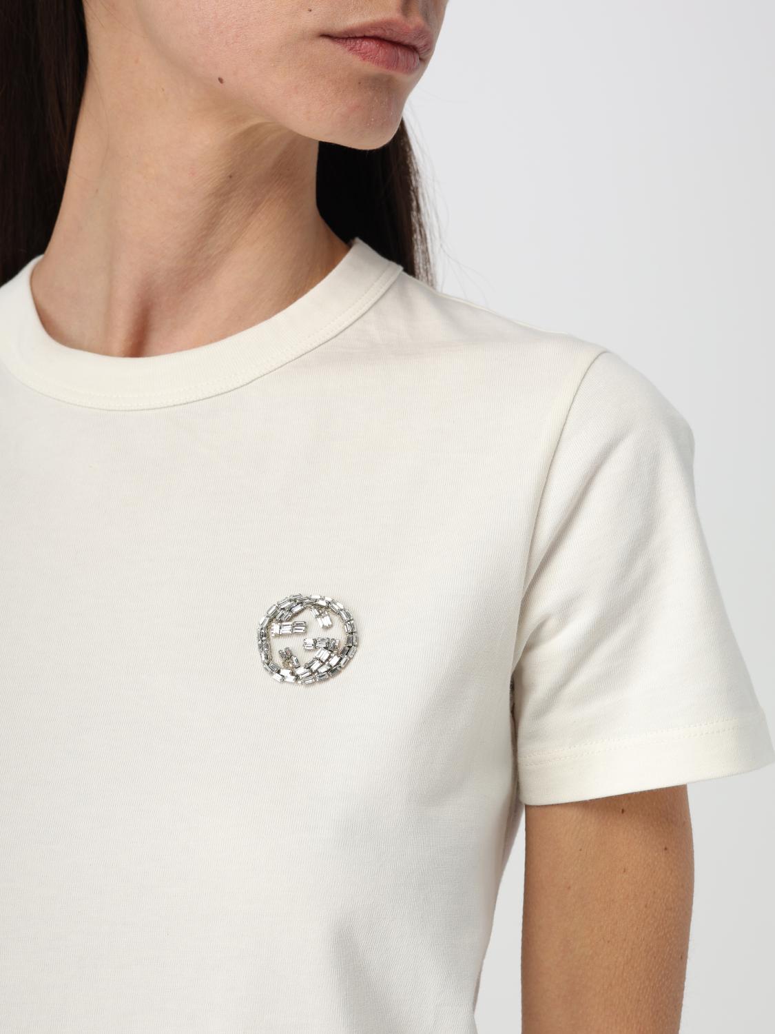 美品♡GUCCI ロゴプリント Tシャツ ホワイト 今日特価】GUCCI ロゴプリント ホワイト シャツ-2 - メルカリ