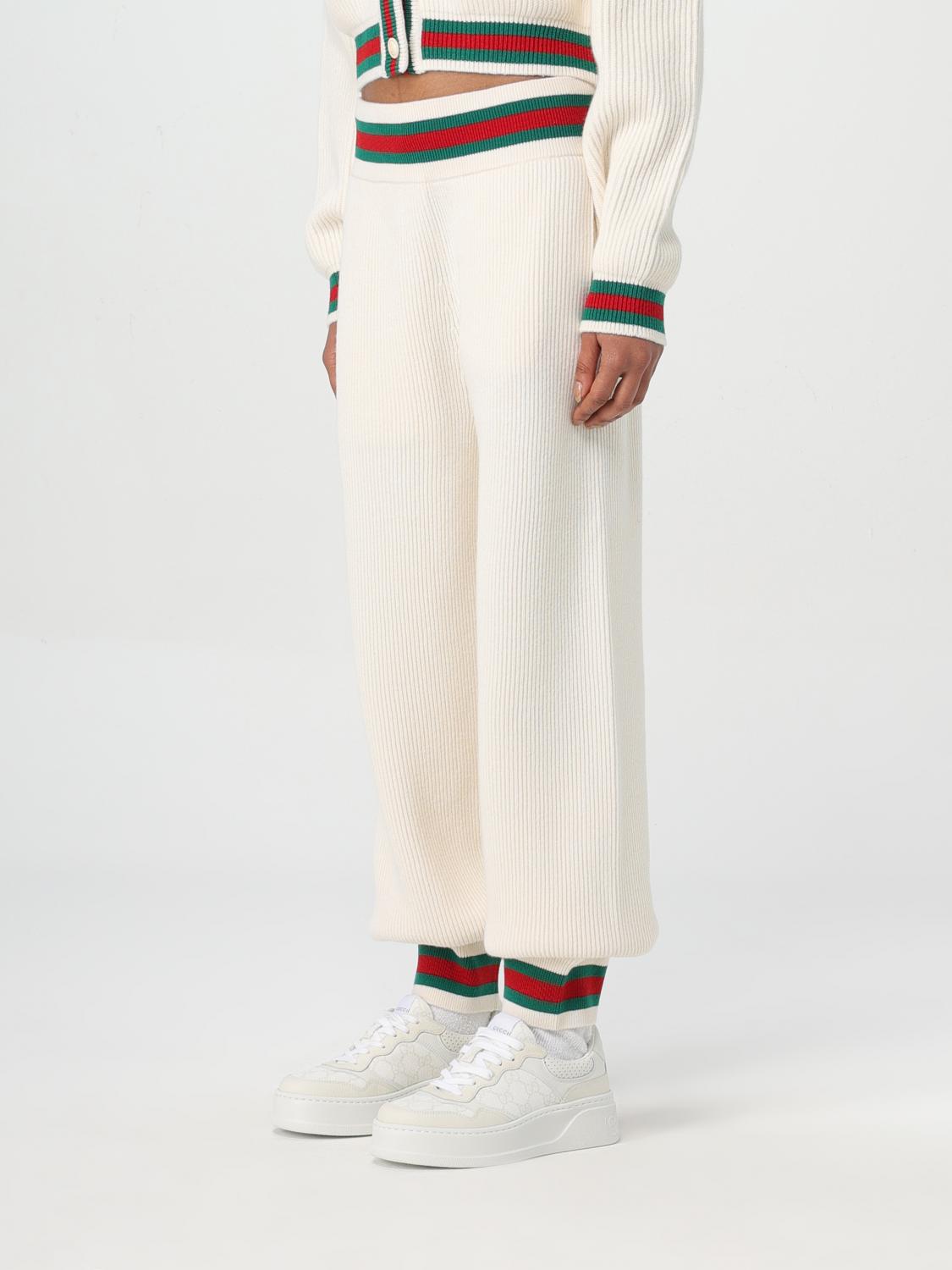 Gucci パンツ レディース - ホワイト | 764694XKDUM | GIGLIO.COM