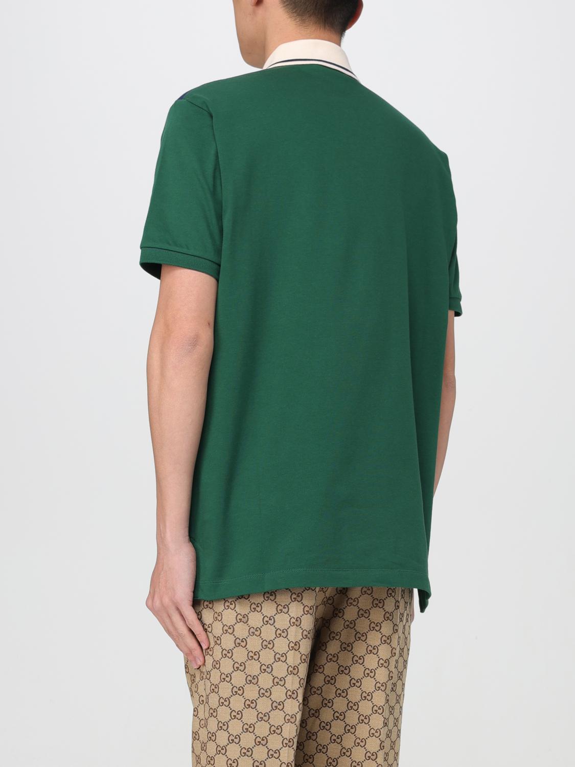 Gucci T-shirt men - Green | 737656XJF4V | GIGLIO.COM