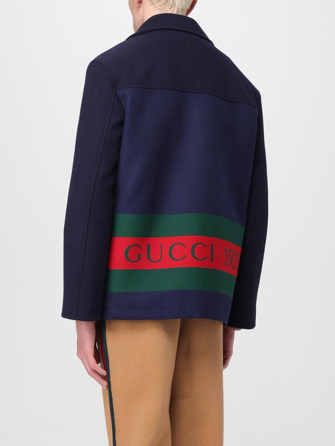 Gucci Jacket men - Blue | 762525ZAPBF | GIGLIO.COM