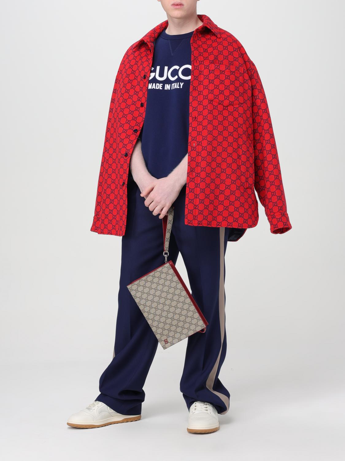 Gucci ジャケット メンズ - レッド | 762183ZAPDW | GIGLIO.COM