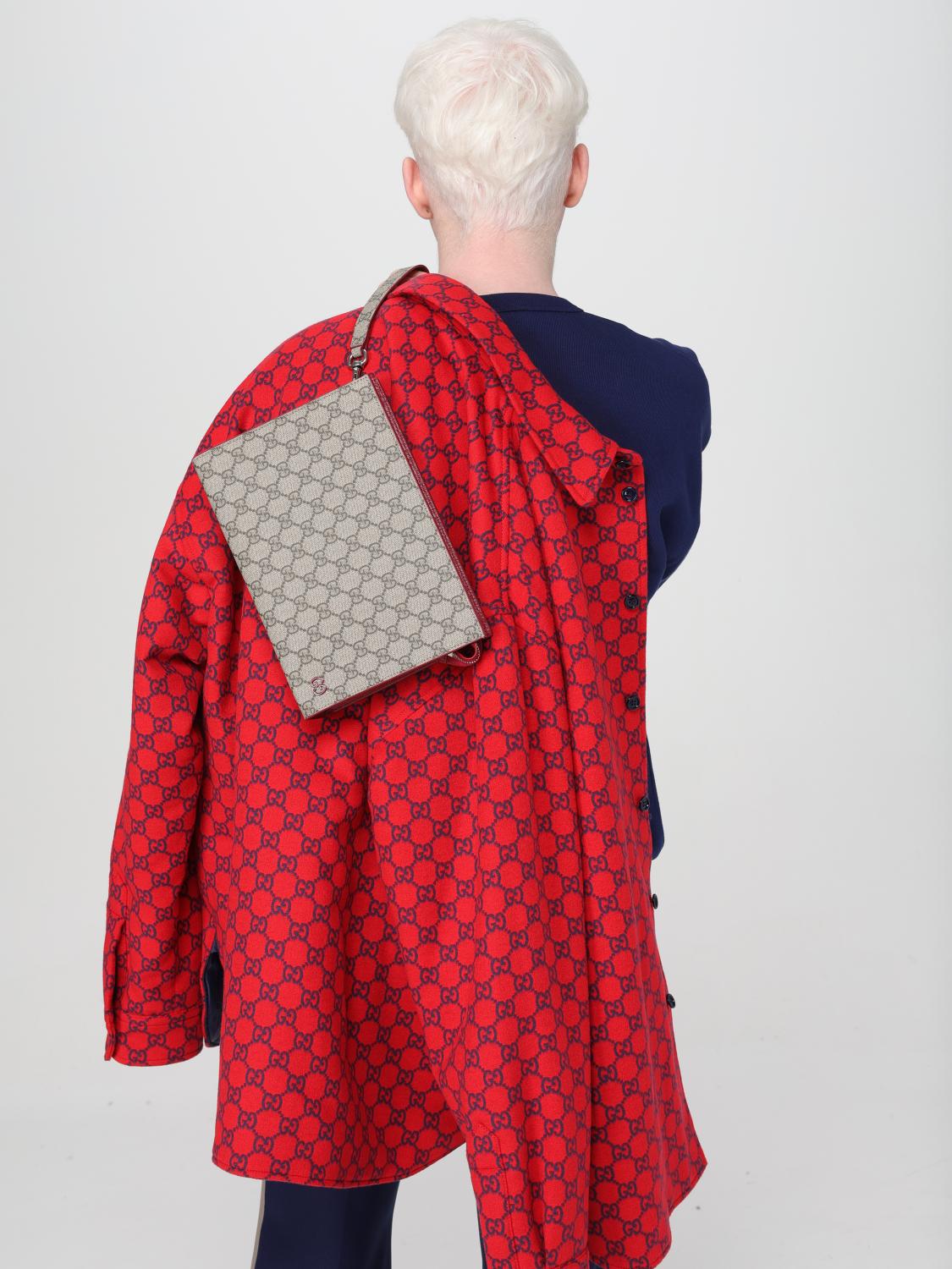 Gucci ジャケット メンズ - レッド | 762183ZAPDW | GIGLIO.COM
