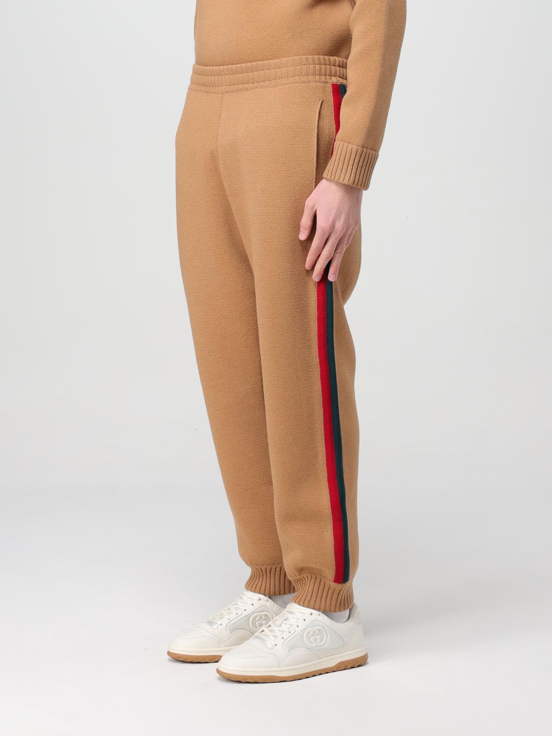 GUCCI PANTS: Pants men Gucci, Brown - Img 4