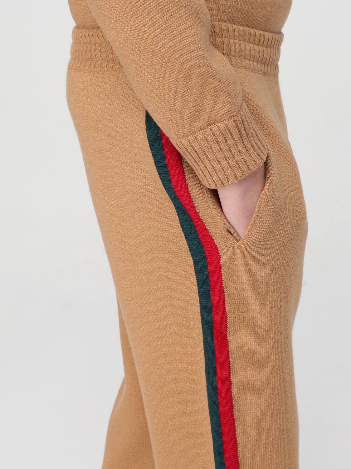 GUCCI PANTS: Pants men Gucci, Brown - Img 5